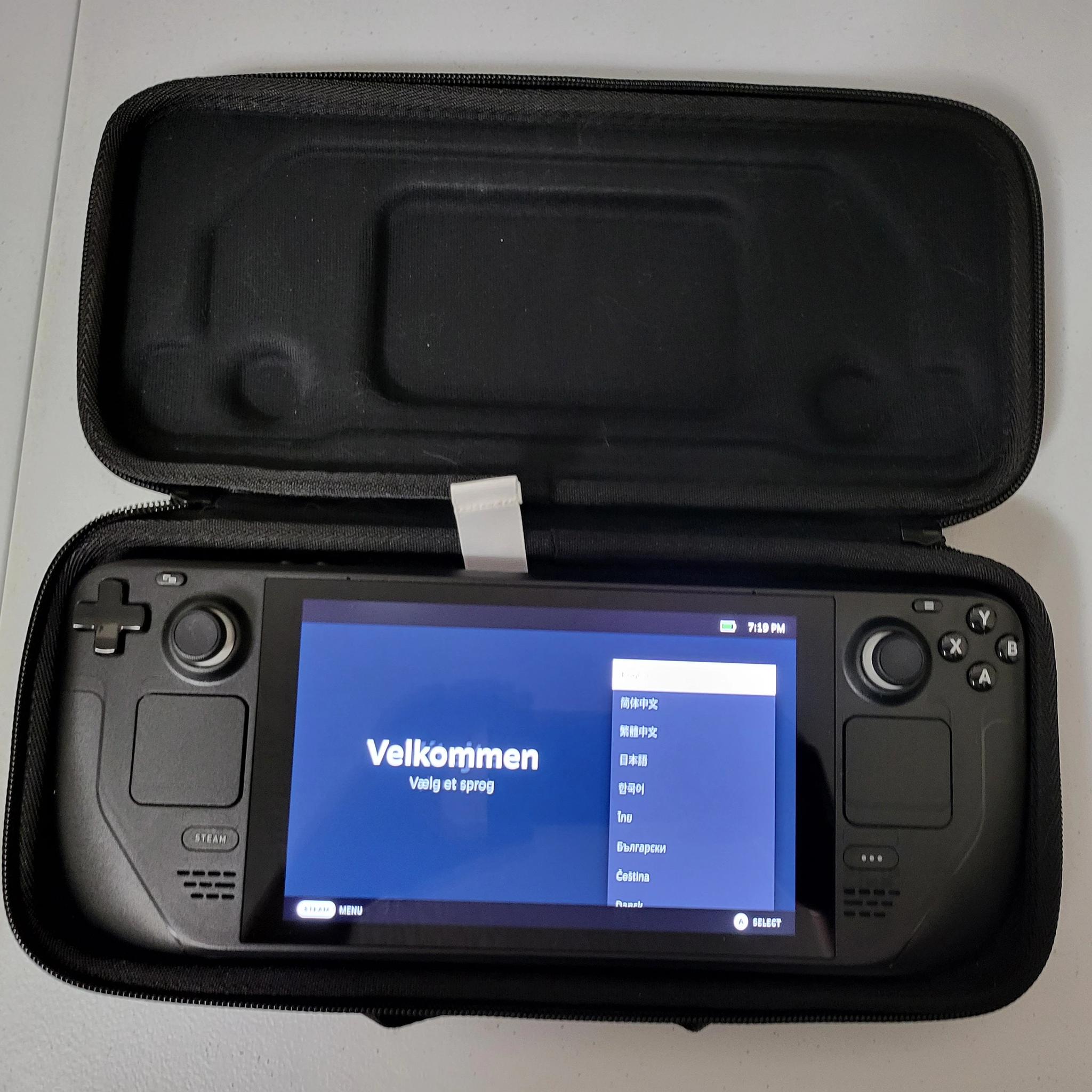 256GB Steam Deck with 256GB SD card