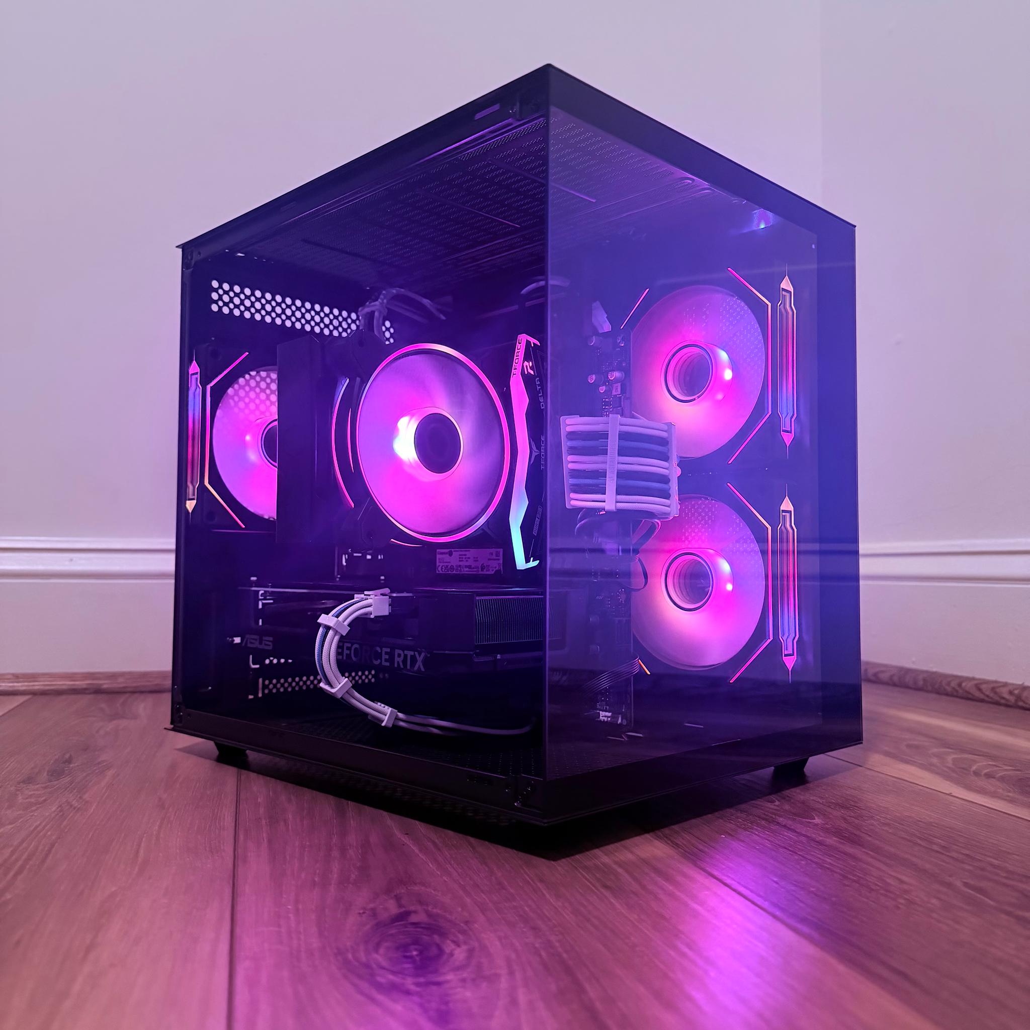 ⚫️"Prism Void"⚫️| 1080/1440p Gaming | Ryzen 7 9700X | RTX 4060 Ti | 16B DDR5 | 1tb Storage