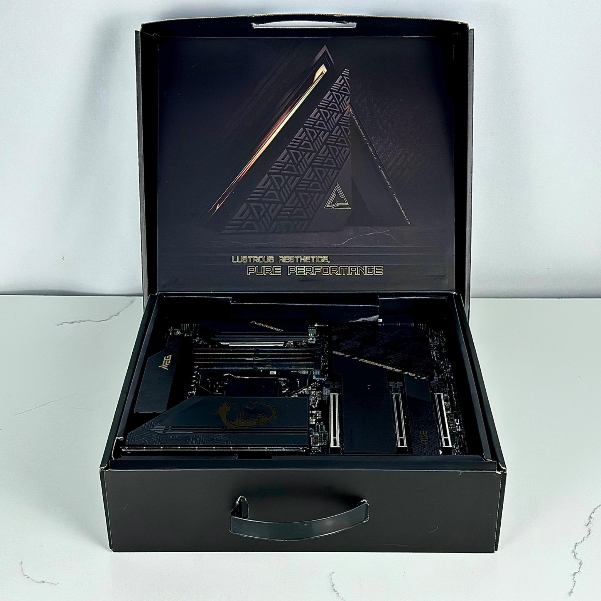 MSI MEG X670E ACE Gaming Motherboard, AM5, DDR5, PCIe 5.0, M.2, Wi-Fi 6E, Bluetooth 5.3, EATX