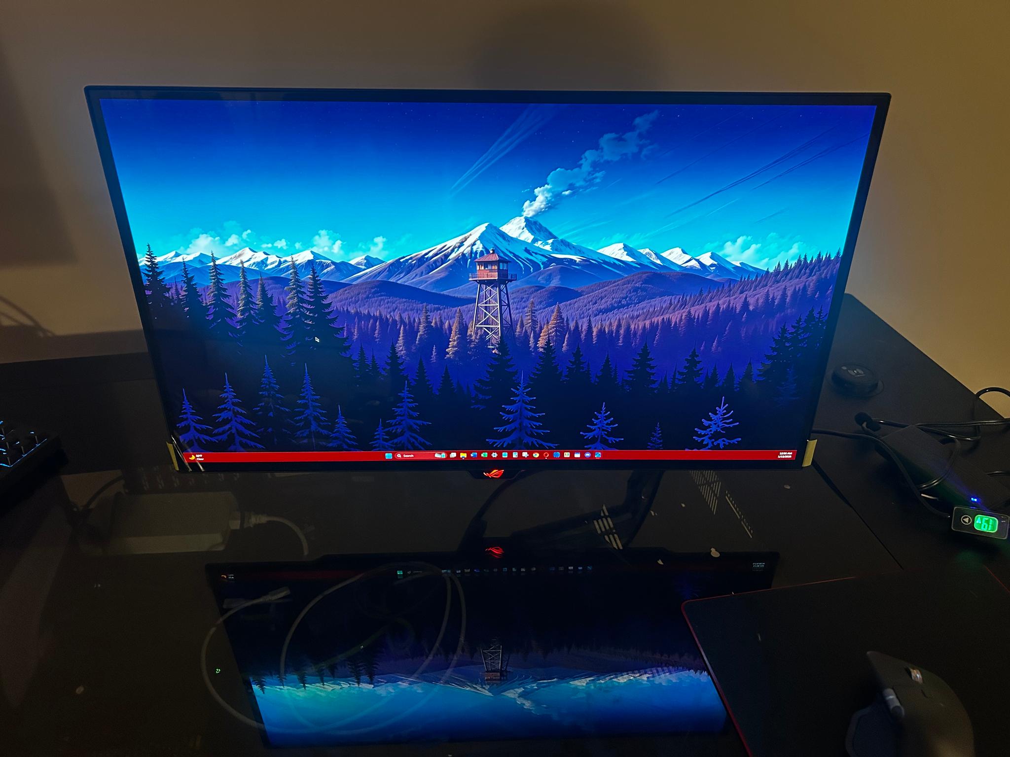 ASUS ROG 27” OLED (240hz) (2560x1440) Screen Protector Still Attached! (PG27AQDM)