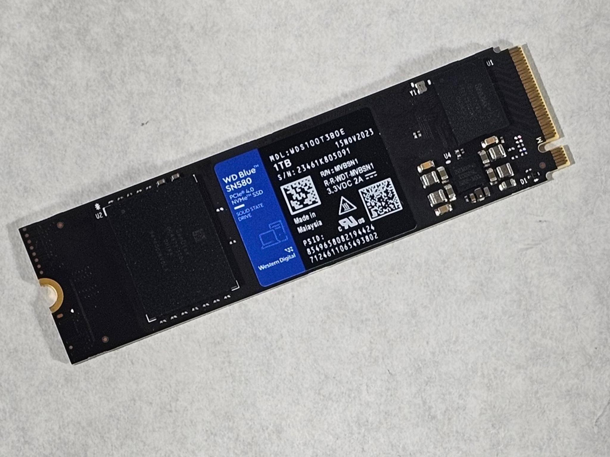 1TB NVMe M.2 SSD WD Blue