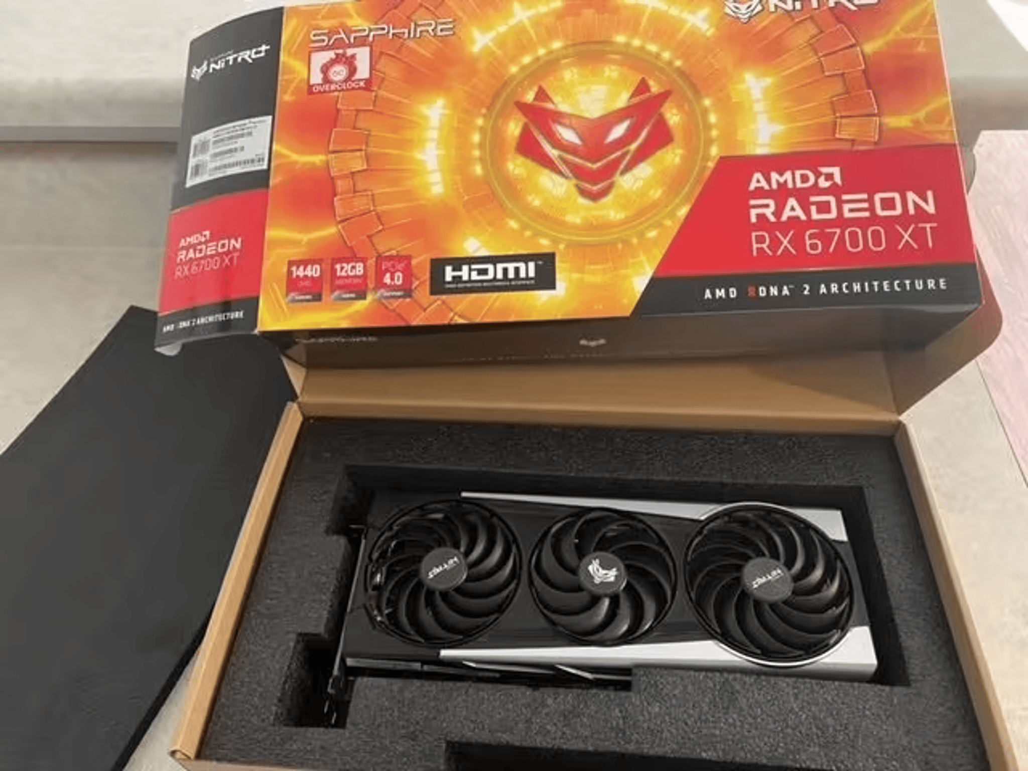 Sapphire Nitro+ Radeon RX 6700XT