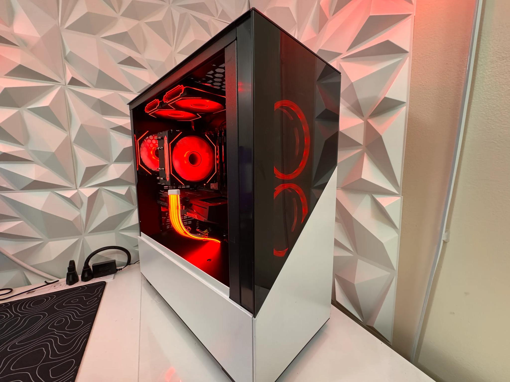 🩷🤍 Pure Aesthetic Gaming PC | i9-9900K | RTX 3060 Ti | 32GB RAM | 1TB SSD