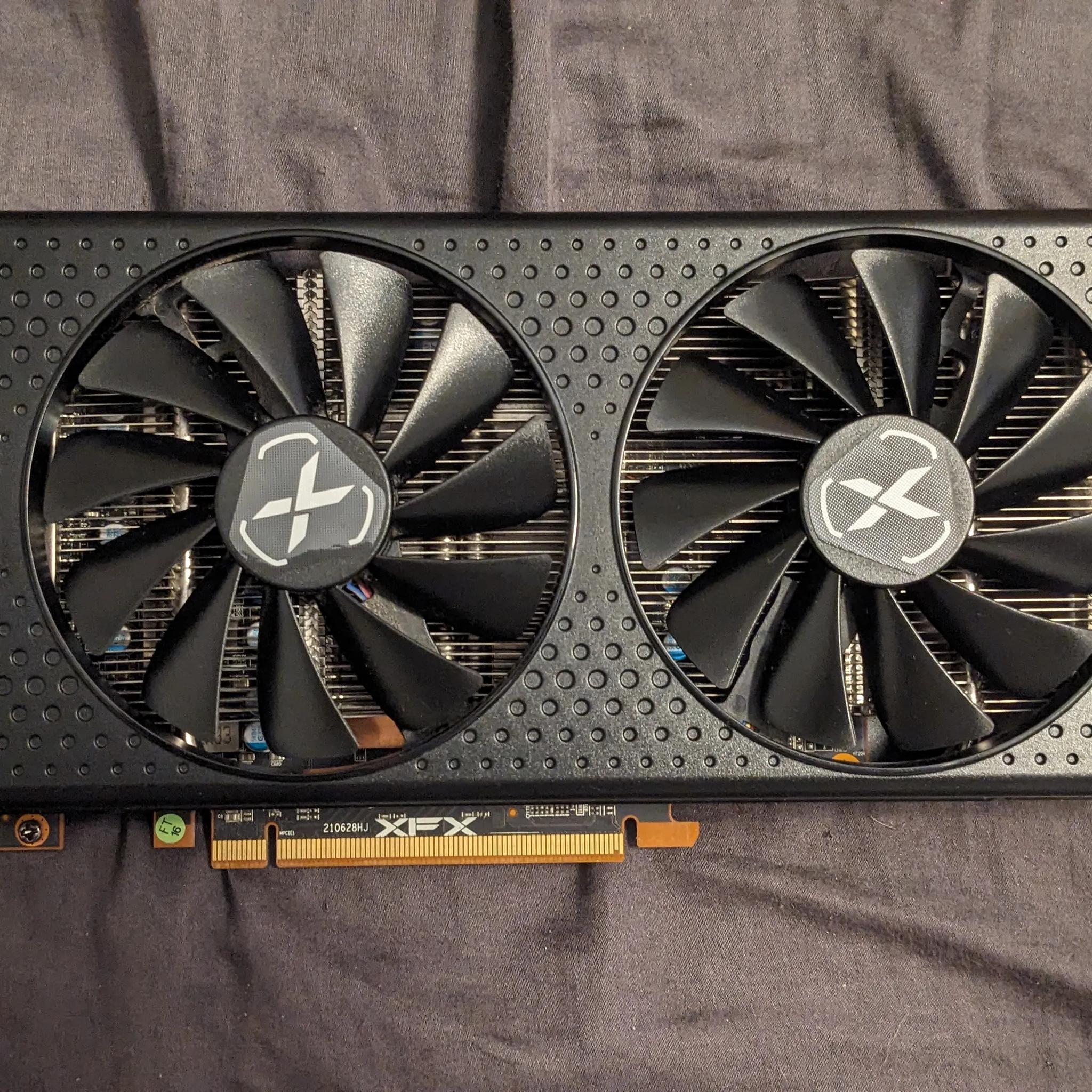 XFX Speedster SWFT 210 AMD Radeon RX 6600 Core Gaming 8GB GDDR6 Graphics Card