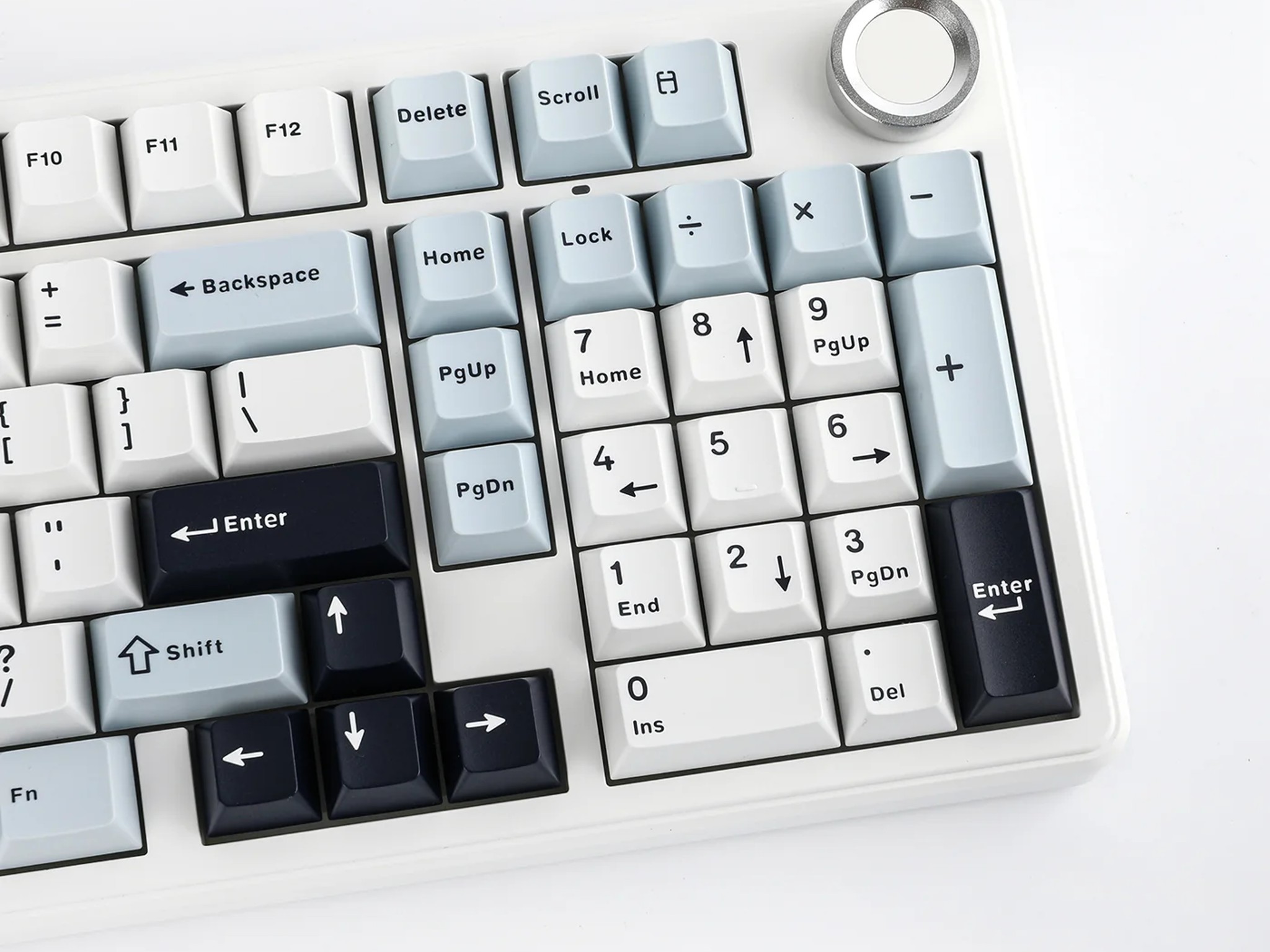 AULA F99 PRO (BRAND NEW) Blue White, Wireless Mechanical Keyboard 95% StarArrow Switches w/ Knob