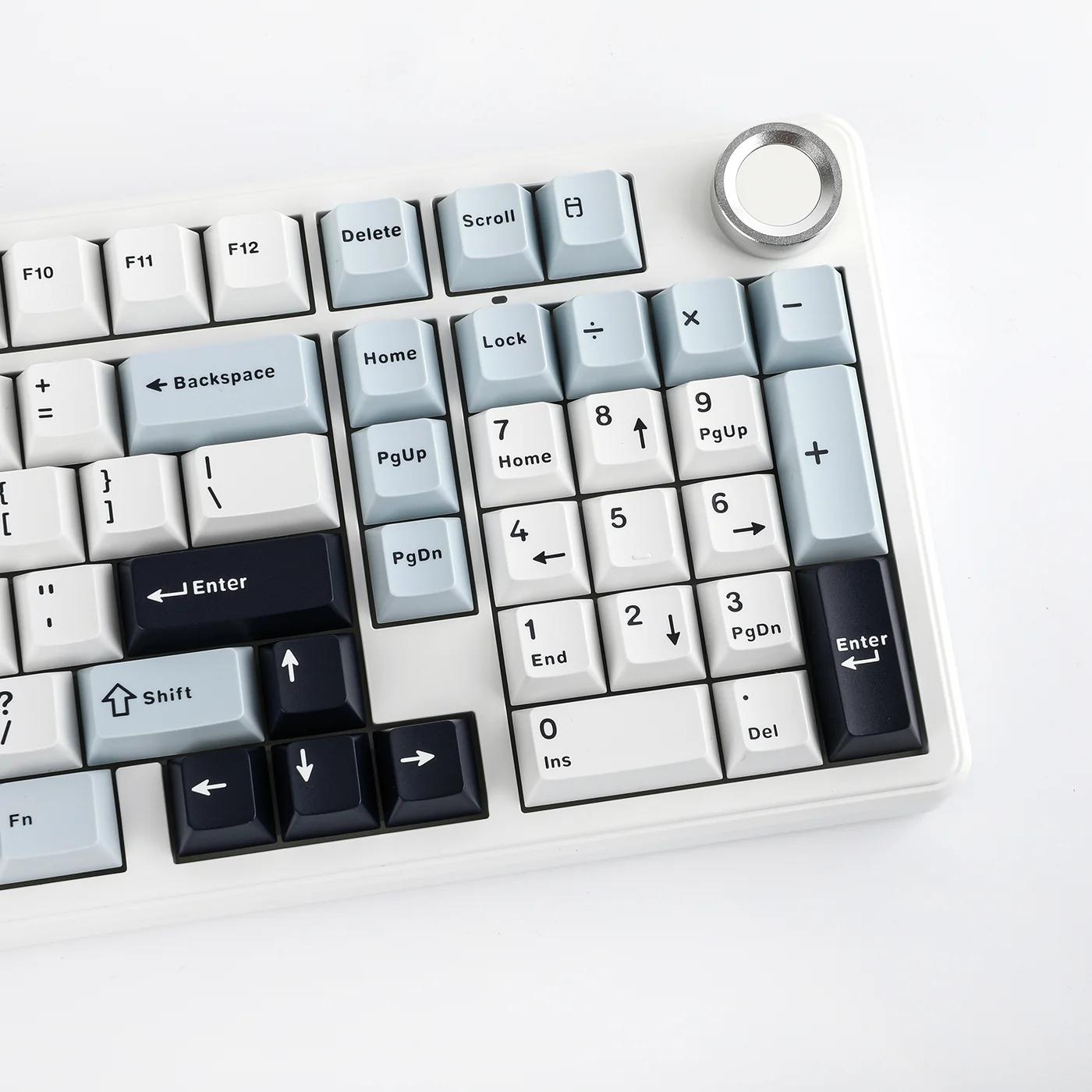AULA F99 PRO (BRAND NEW) Blue White, Wireless Mechanical Keyboard 95% StarArrow Switches w/ Knob