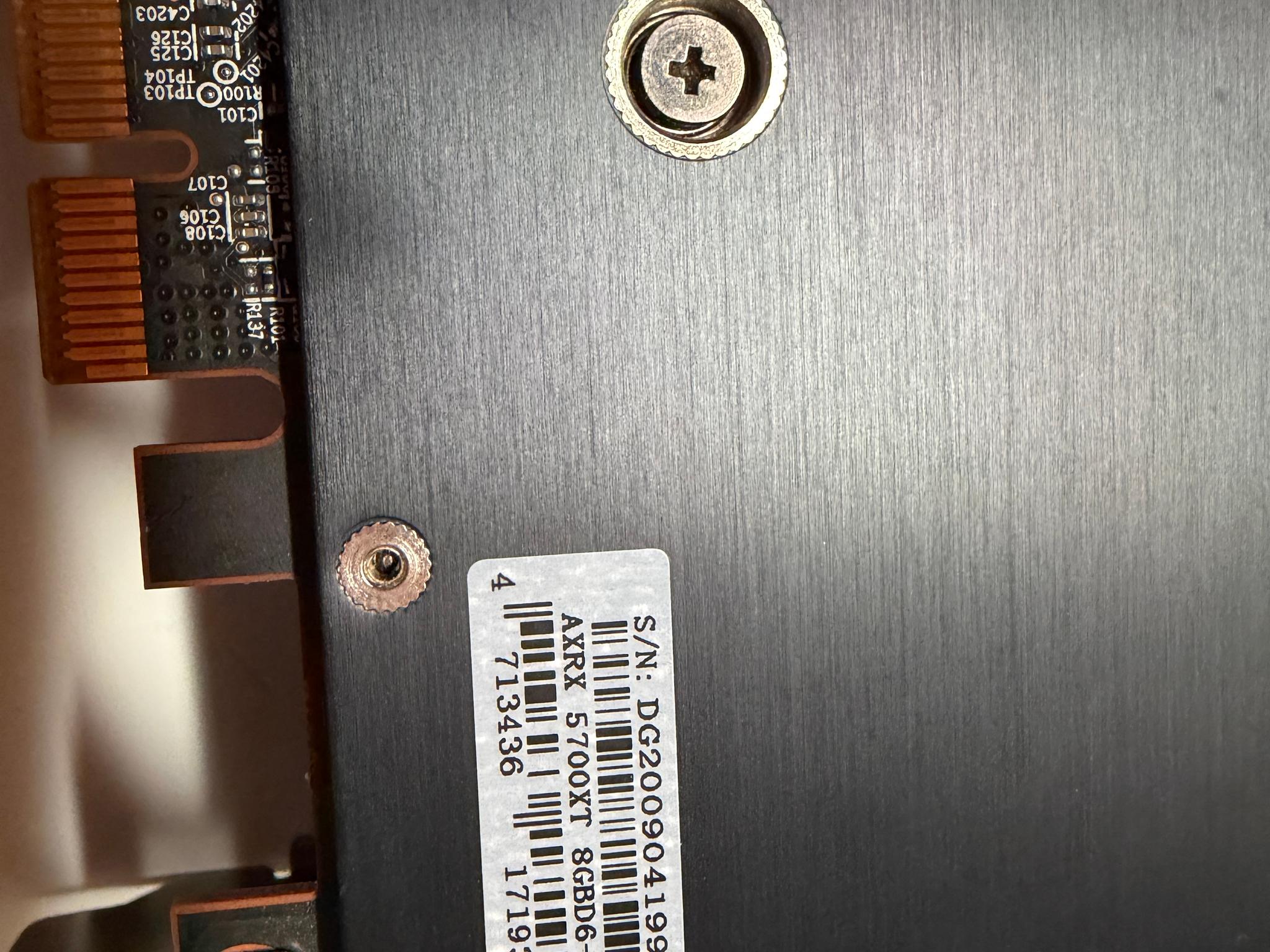 Powercolor radeon rx 5700xt