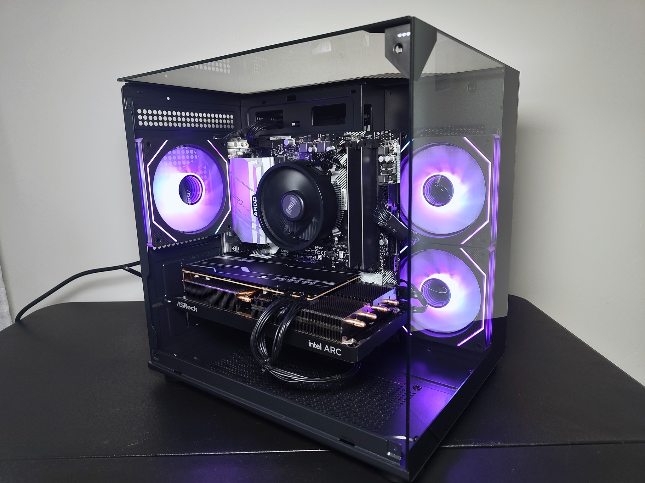 🔵PRO Gaming/Streaming PC |Ryzen 5 5500 | 16GB RAM | 1.5TB Storage | ARC A750 | Windows 11 WiFi 6🔵