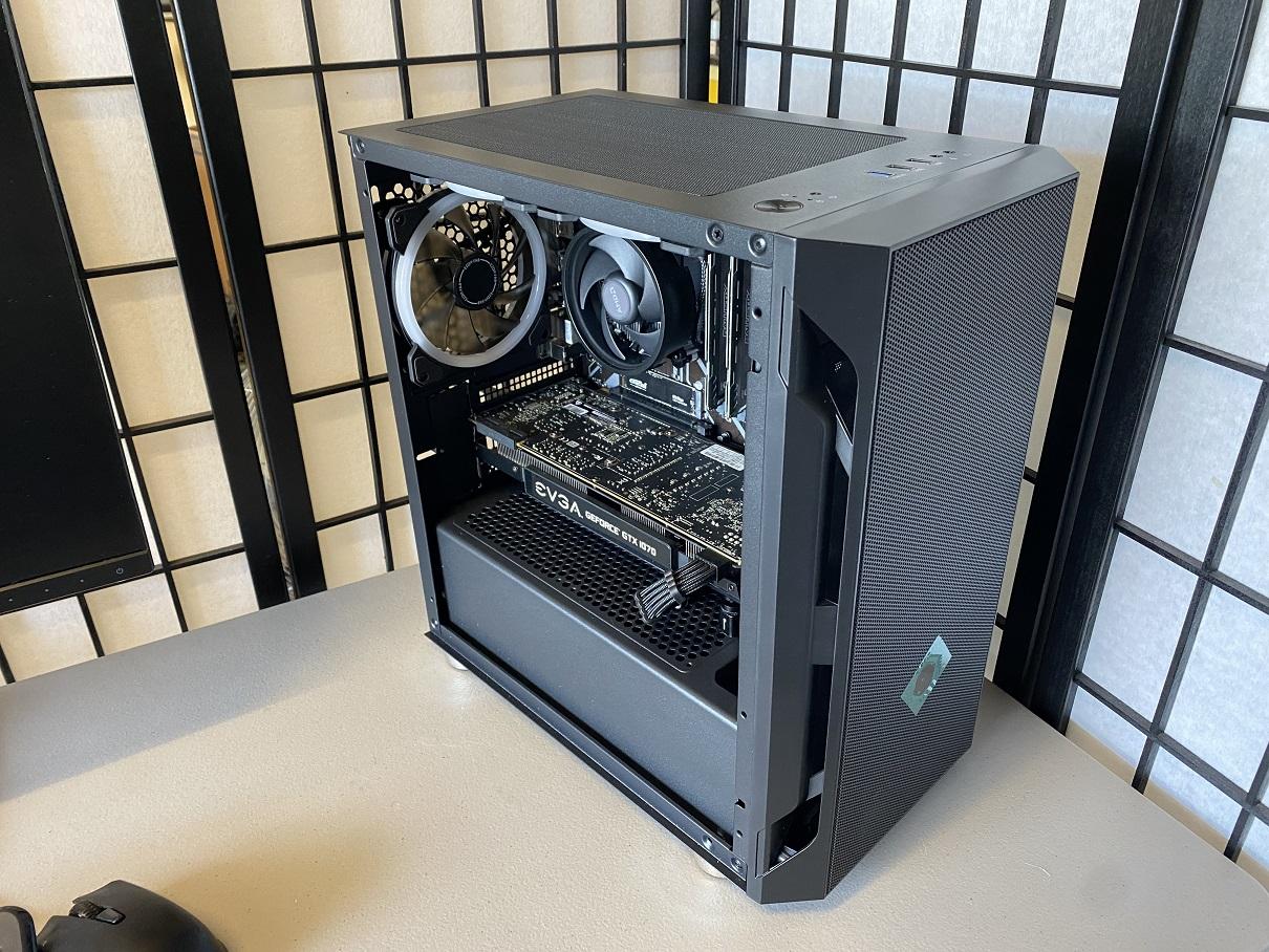 AMD Ryzen 5 3600x, nVidia GTX 1070 SC (8gb), DDR4 3200MHz 16GB (8x2), 1TB NVMe, 635W modular