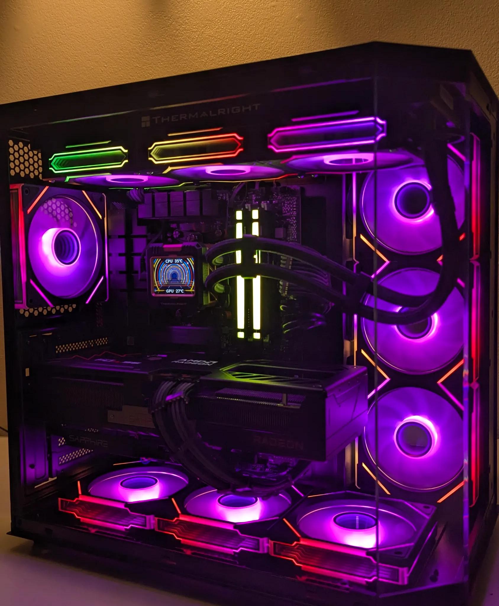 🔥 Ultimate Gaming PC - |RX 9070XT 16GB| RYZEN 7800X3D| 32GB DDR5 | 2TB SSD| 360MM AIO|