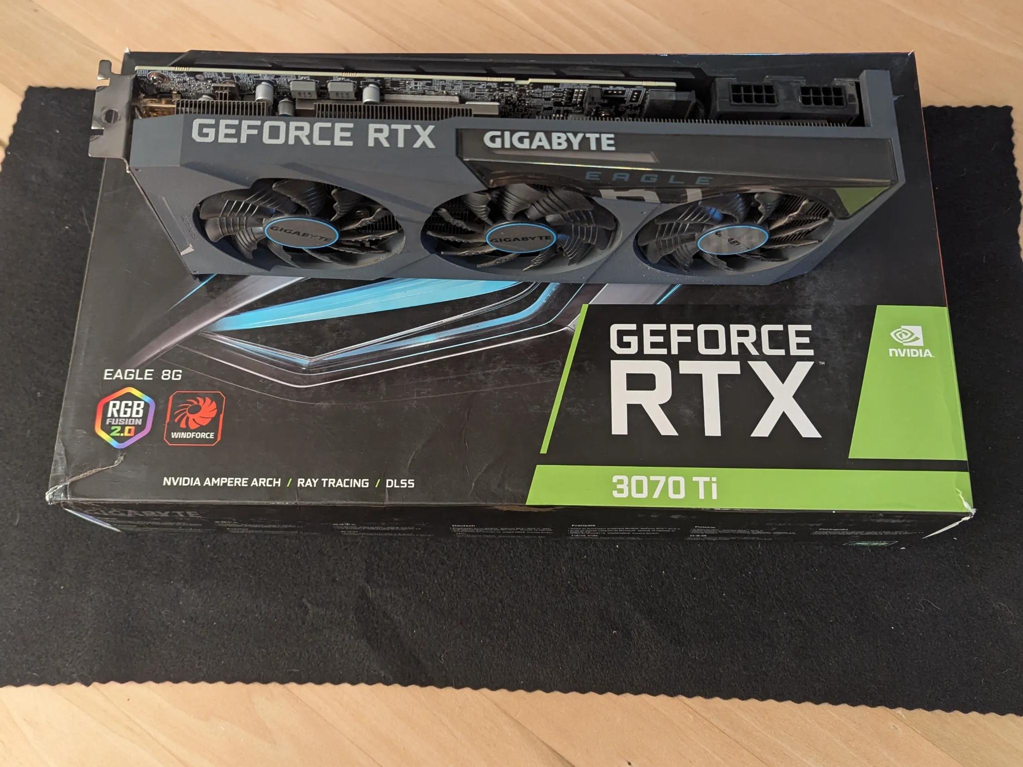🦅 3070 Ti Gigabyte RTX Eagle – Solid 1440p Gaming with DLSS & RT | Clean & Tested 🔹
