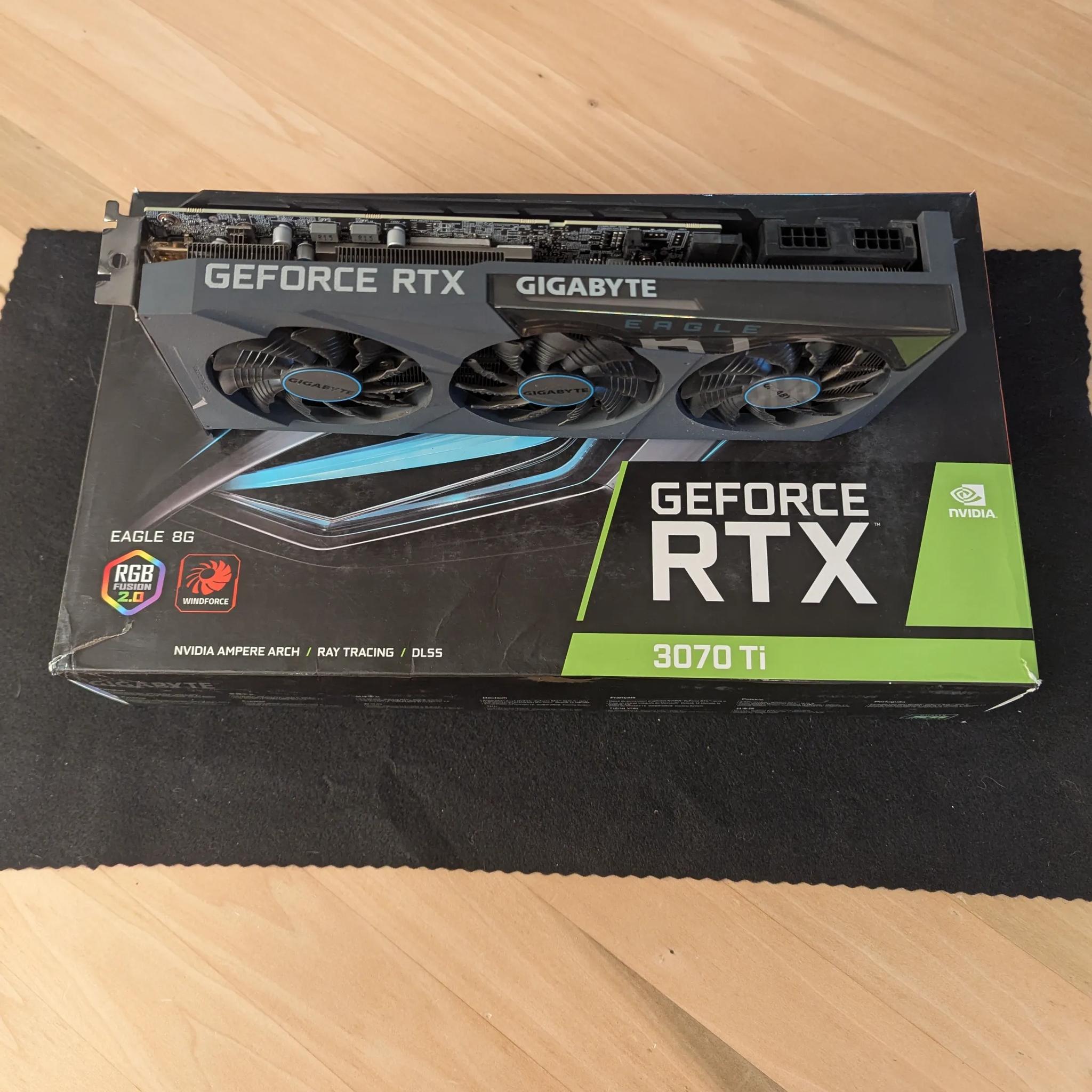 🦅 3070 Ti Gigabyte RTX Eagle – Solid 1440p Gaming with DLSS & RT | Clean & Tested 🔹