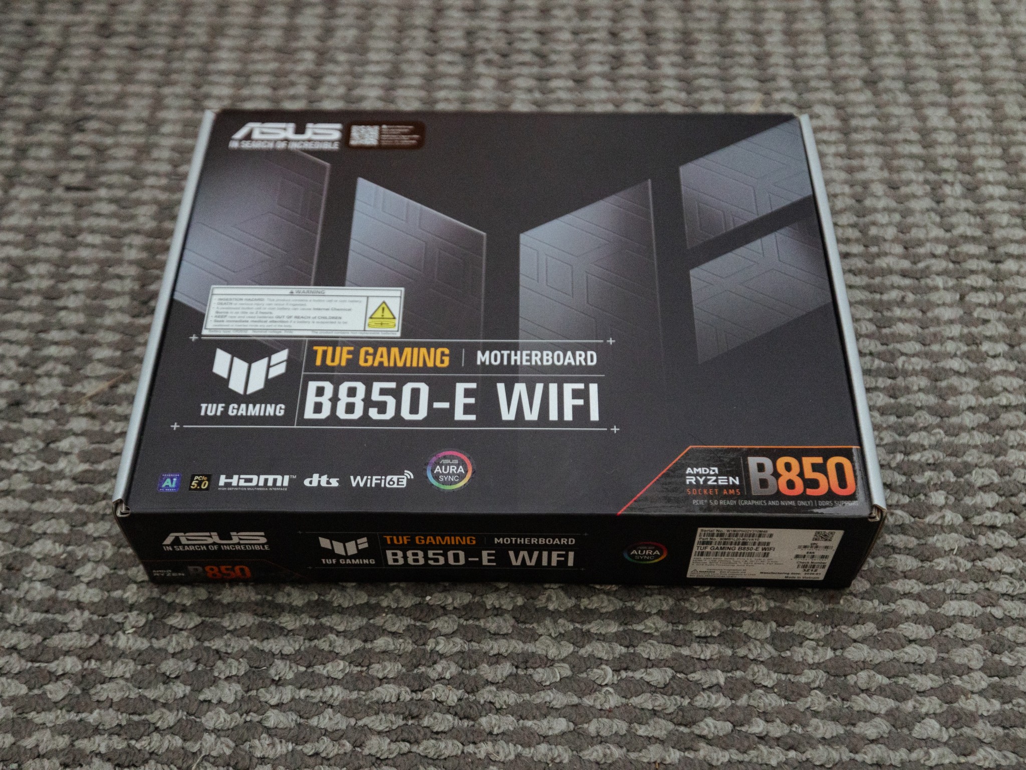 ASUS ROG TUF Gaming B850-E Motherboard