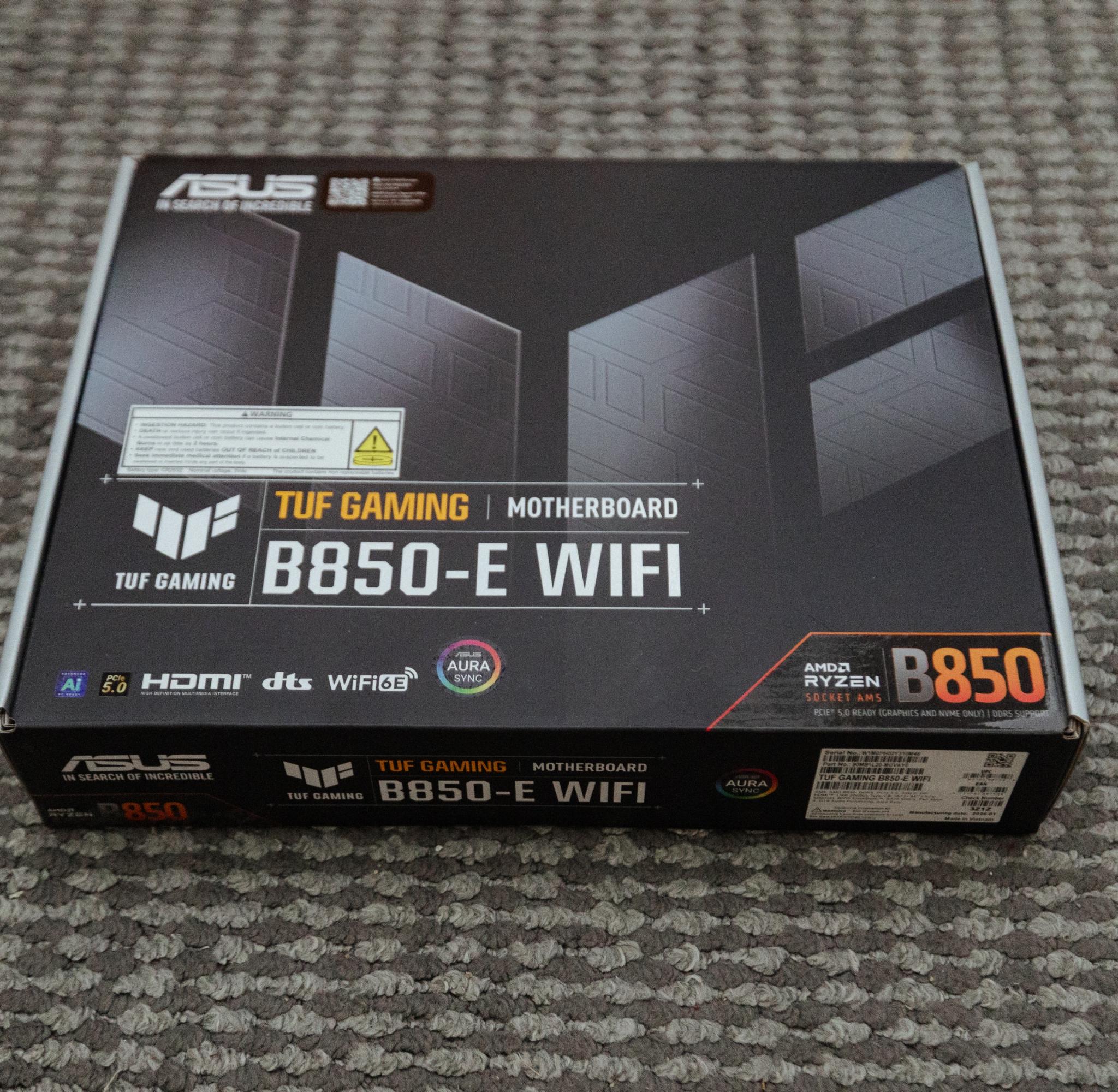 ASUS ROG TUF Gaming B850-E Motherboard
