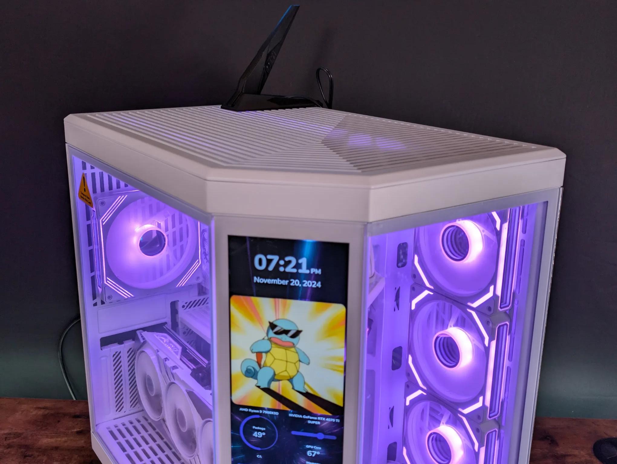RTX 4070ti Super // Ryzen 9 7900x3D // 32GB DDR5 // 2TB Samsung 990 Pro // WiFi - Hyte Y70 Infinite!
