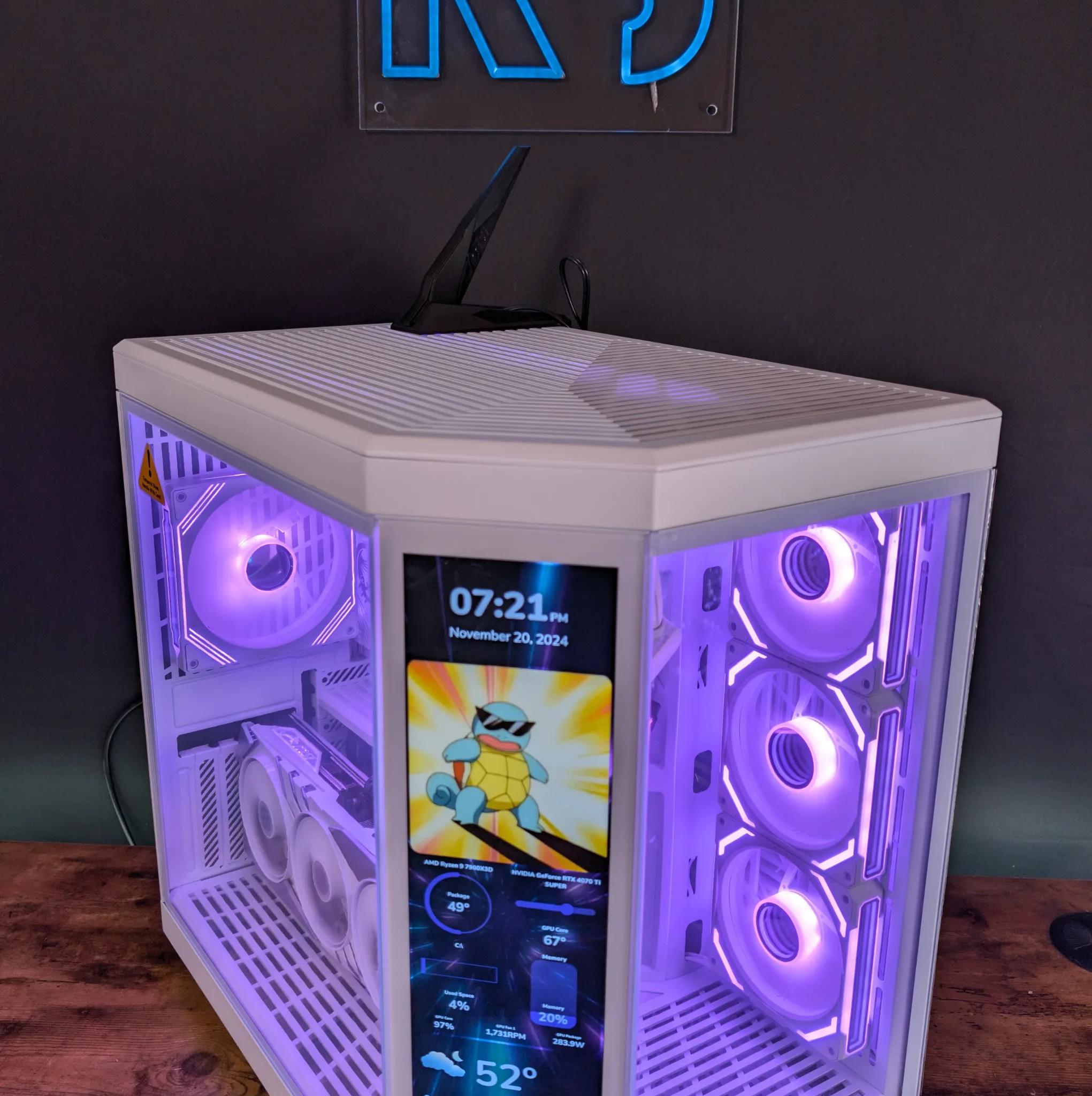 RTX 4070ti Super // Ryzen 9 7900x3D // 32GB DDR5 // 2TB Samsung 990 Pro // WiFi - Hyte Y70 Infinite!