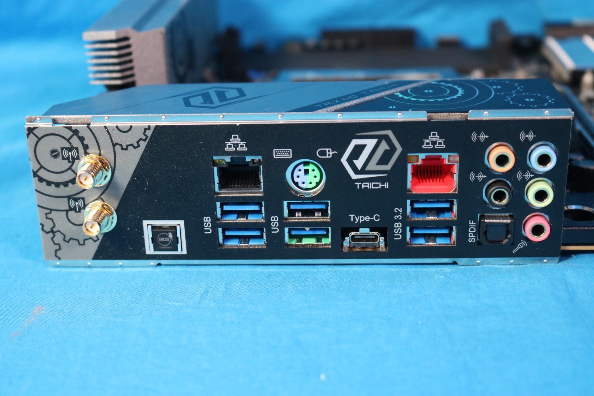 *READ DESC!!!* ASRock TRX40 Taichi AMD Socket sTRX4 DDR4 ATX Desktop Motherboard