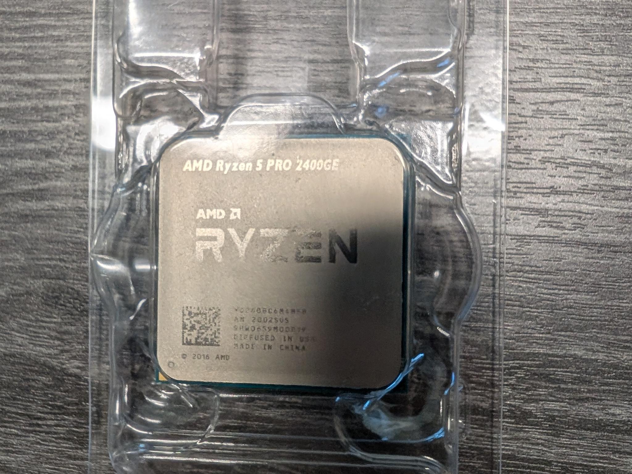 AMD Ryzen 5 PRO 2400GE