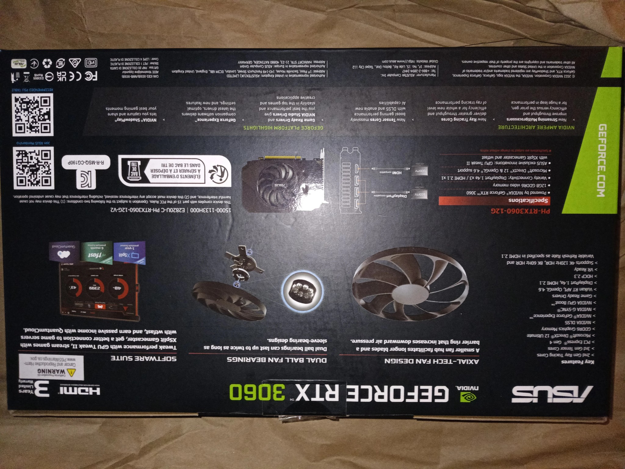 ASUS Phoenix GeForce RTX 3060 V2