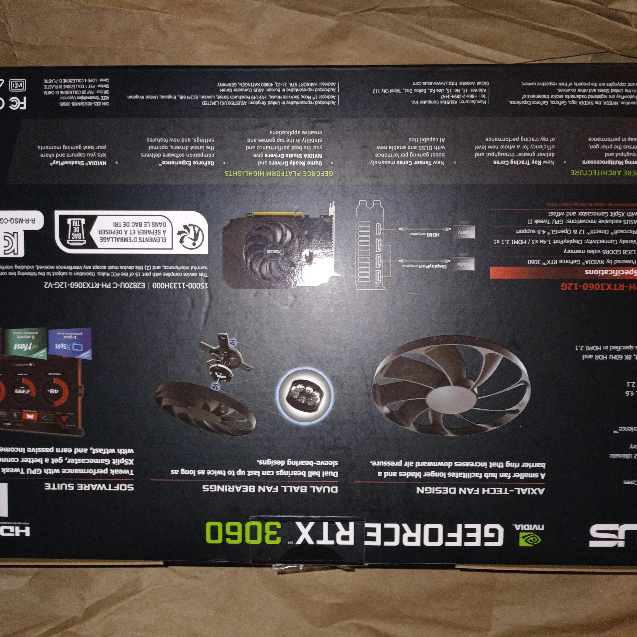 ASUS Phoenix GeForce RTX 3060 V2