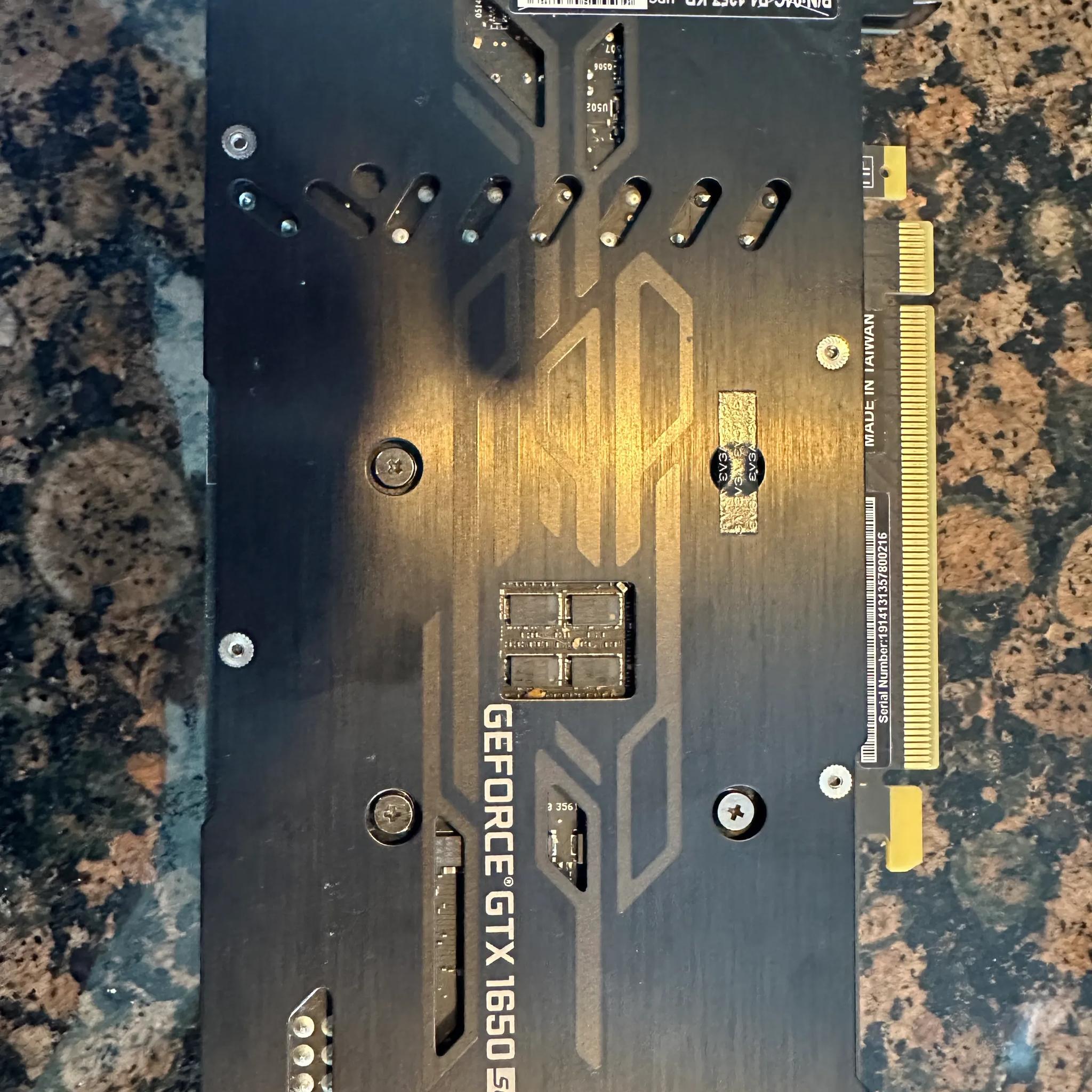 EVGA Geforce GTX 1650 Super 4MB GPU for sale