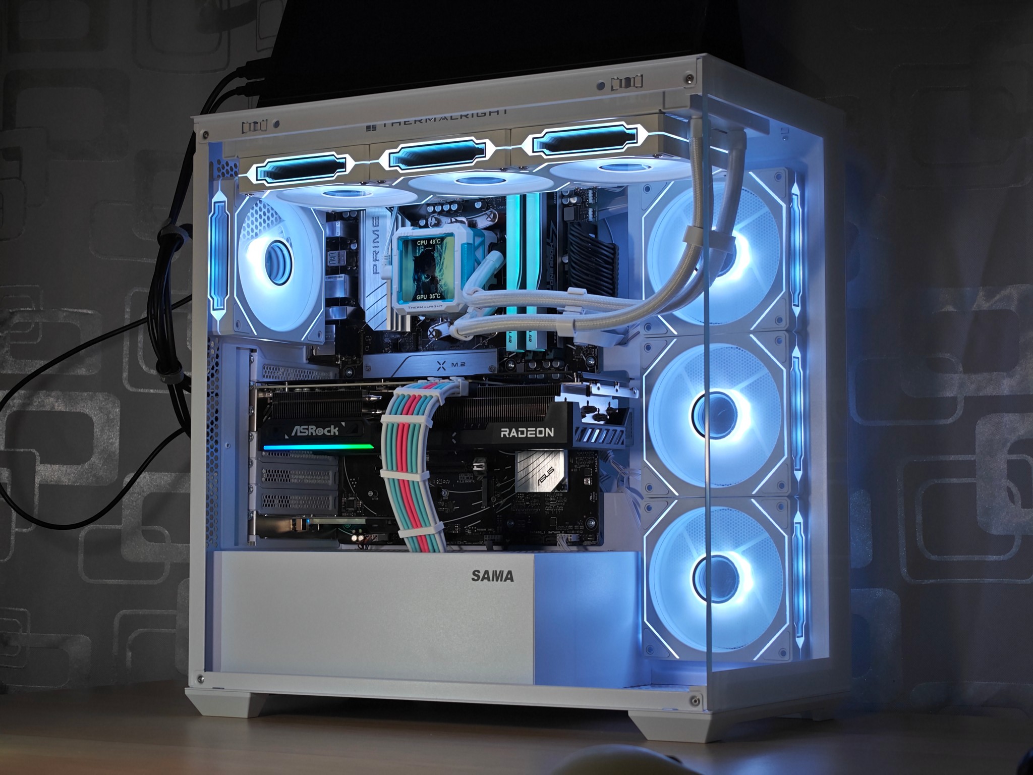 RX 9070 XT 16GB, Ryzen 7 7800X3D, 32GB DDR5, 1TB NVMe | 1440P / 4K Gaming & Productivity Workstation