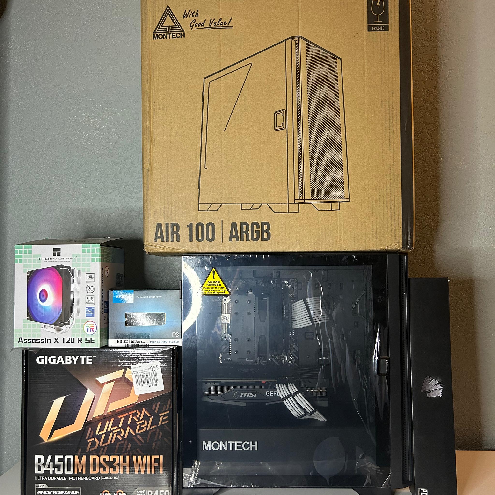 Custom Gaming/Streaming PC | RTX 3060 + Ryzen 5 3600