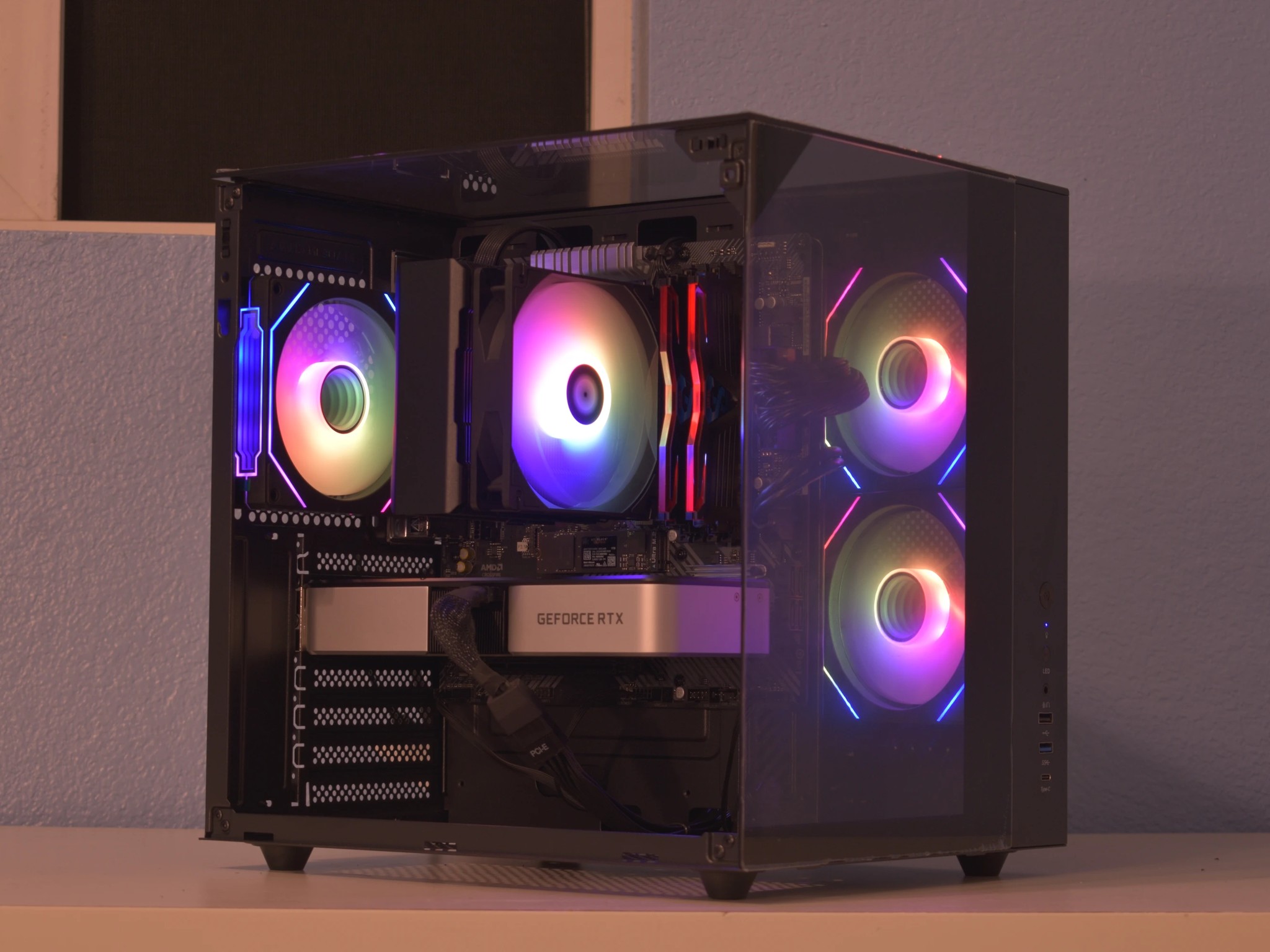 💸Value Gamer💸 Ryzen 5 3600 | RTX 3060ti 8GB | 16GB DDR4 | 1TB nVME SSD | RGB | Win11 + Wifi