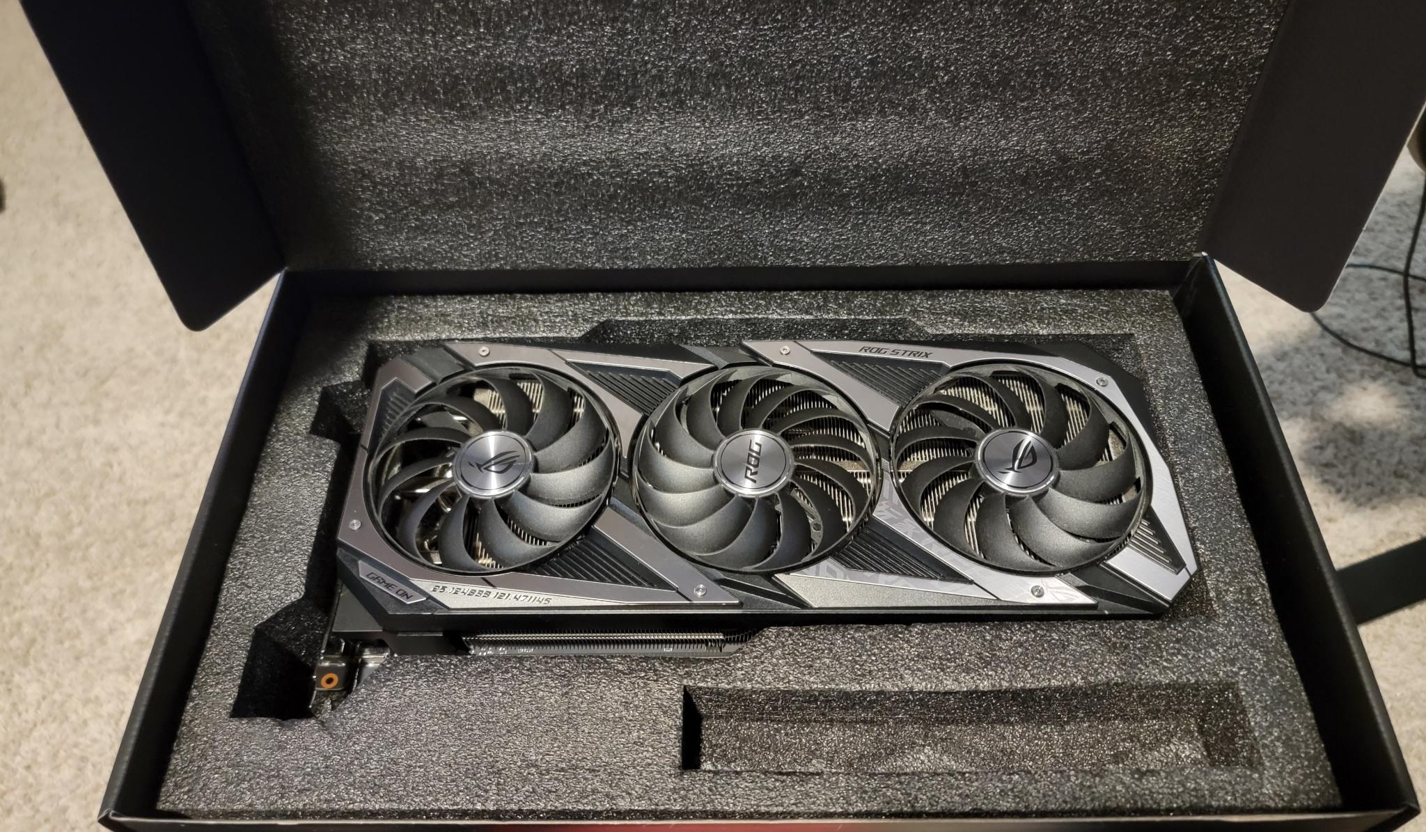 ROG Strix 3070 OC 8GB Aura Sync