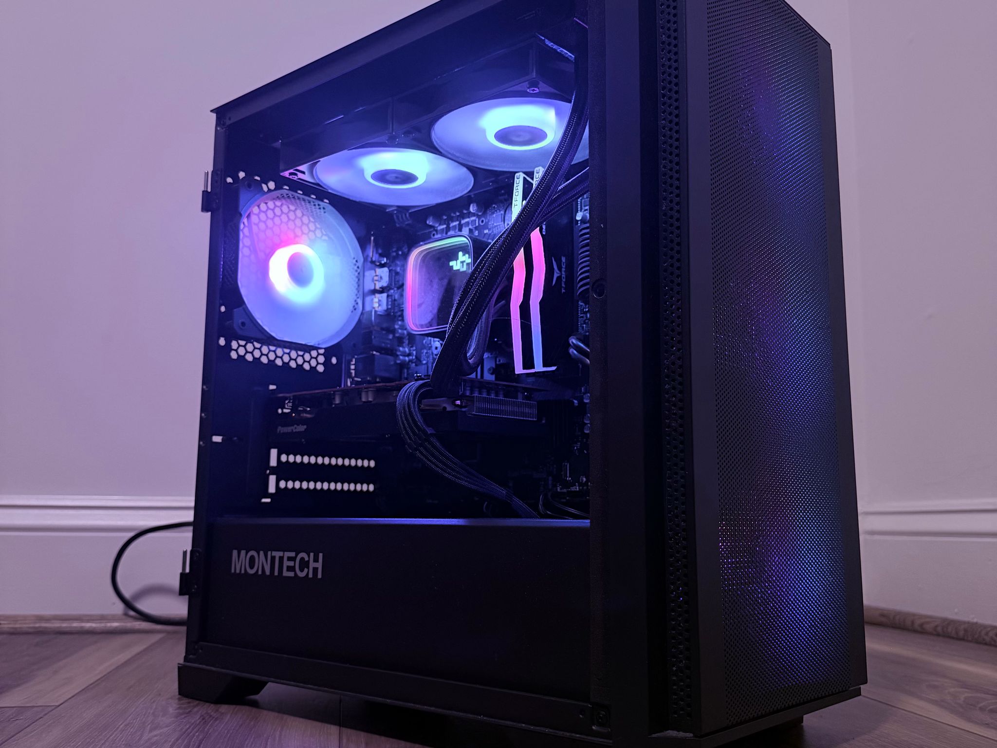⚫️"Void Nova"⚫️| 1080 Gaming | 6650 XT 8GB | Intel i3 13100F | 32GB Ram | 512GB NVMe SSD | WiFi