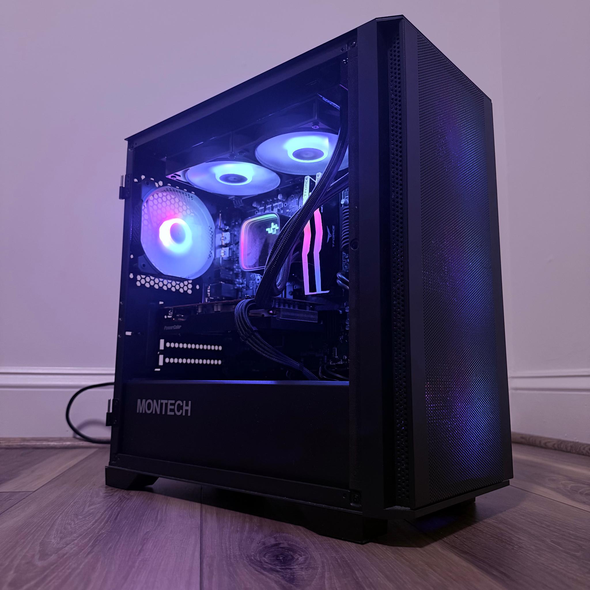 ⚫️"Void Nova"⚫️| 1080 Gaming | 6650 XT 8GB | Intel i3 13100F | 32GB Ram | 512GB NVMe SSD | WiFi