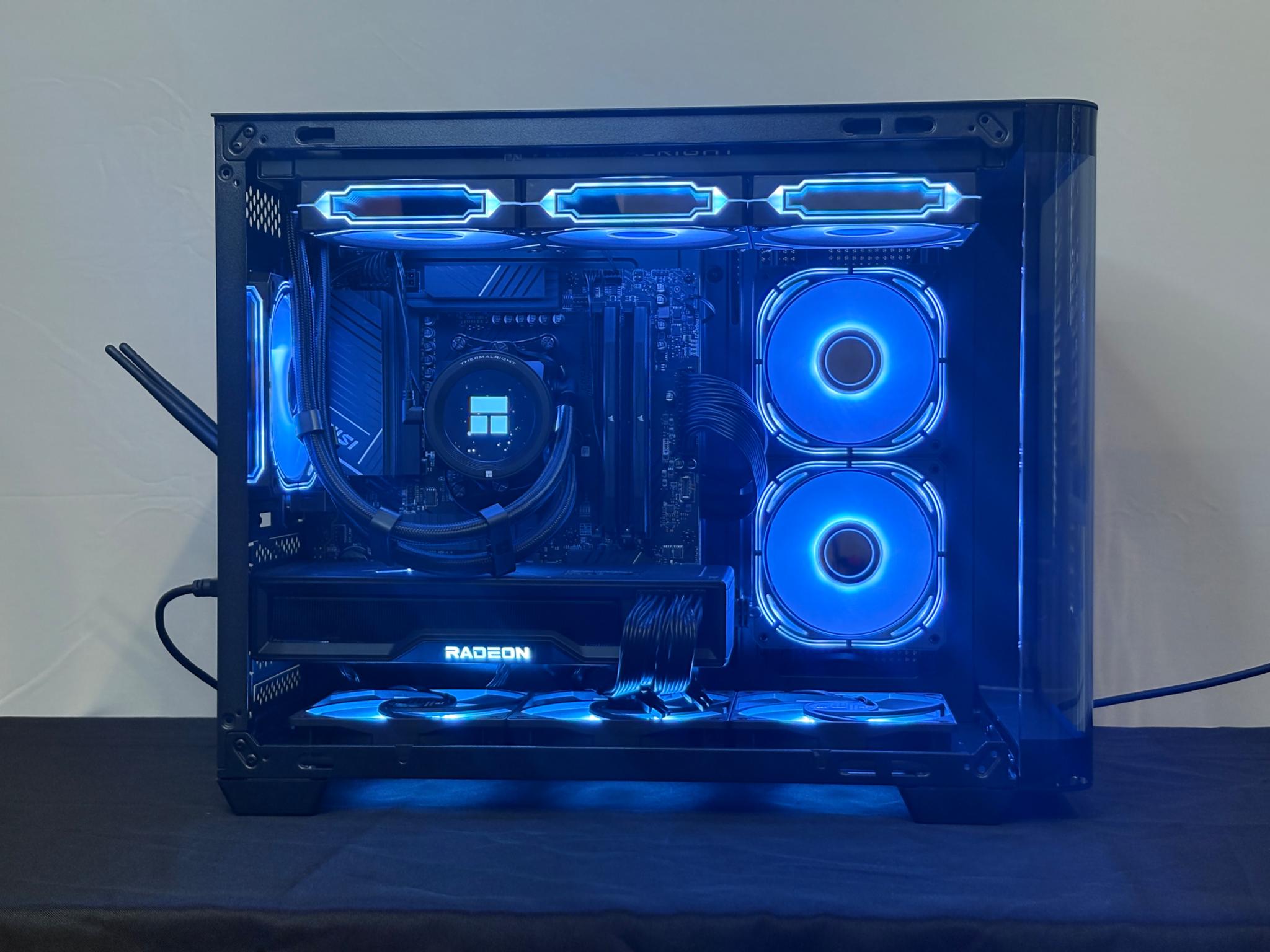 🖤 4K Gamer | RX 6950XT | Ryzen 5 9600X | 32GB DDR5 | Customizable LCD Liquid Cooler