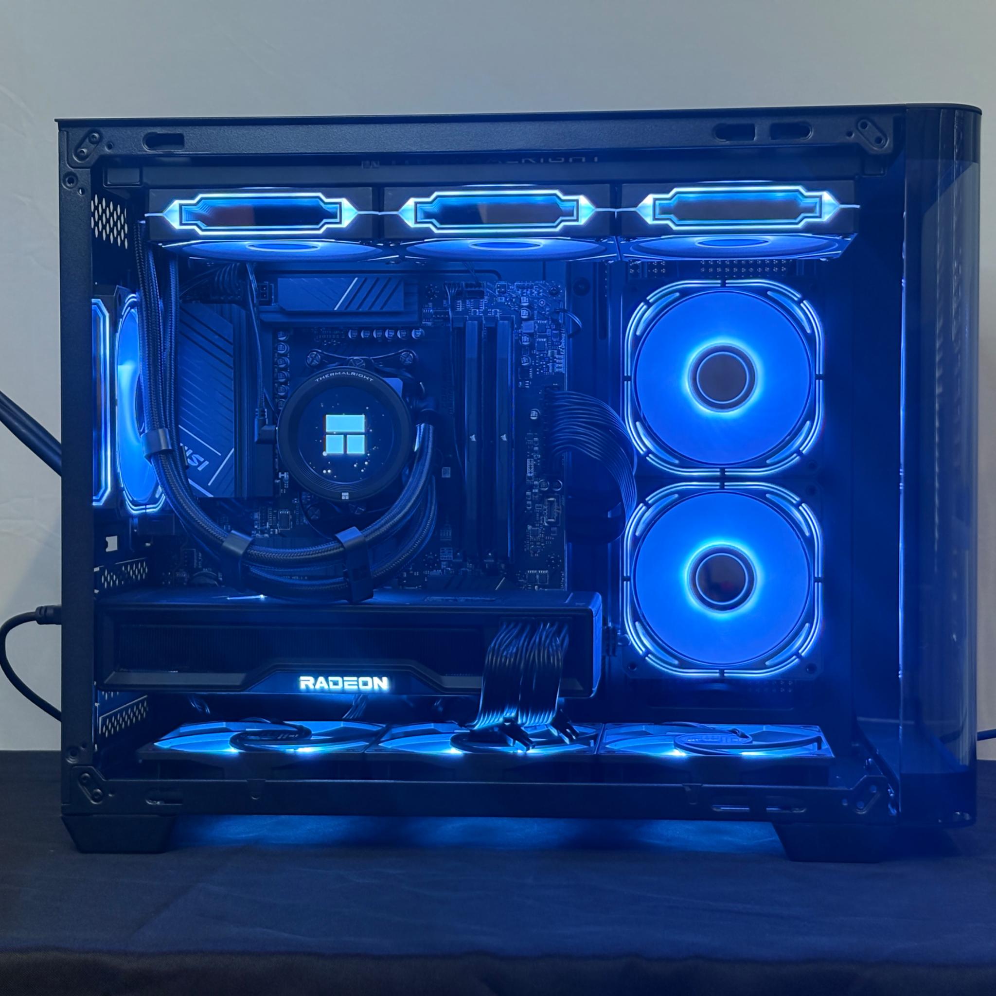 🖤 4K Gamer | RX 6950XT | Ryzen 5 9600X | 32GB DDR5 | Customizable LCD Liquid Cooler