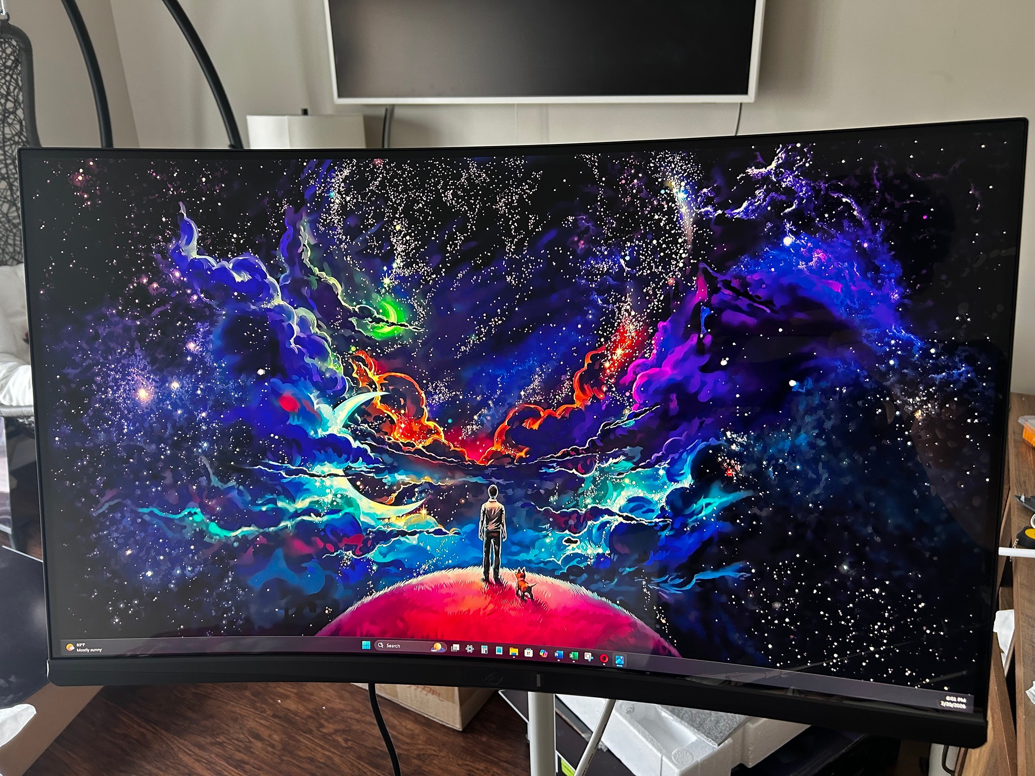 NEW ASUS ROG Strix  32" QHD (2560 x 1440) 280Hz VA Curved Gaming Monitor (XG32WCMS)