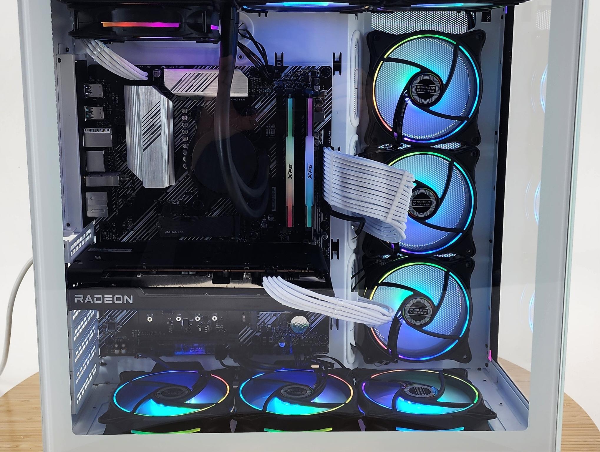Gaming PC Ryzen 7 3700X 16GB RAM 1TB SSD RX 6600 XT 8GB Windows 11 Computer