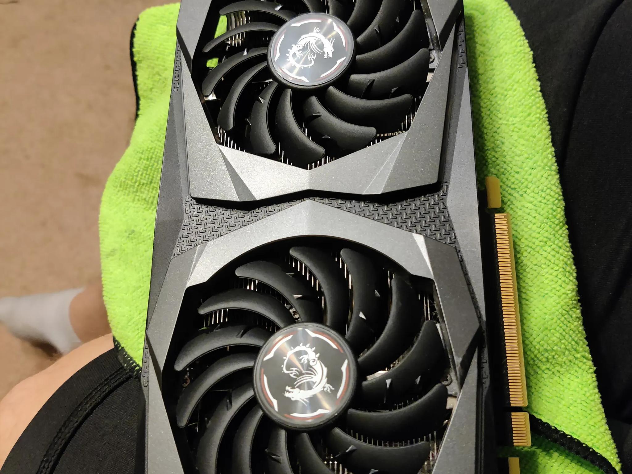 VERY GENTLY USED MSI GTX1660 SUPER Gaming x