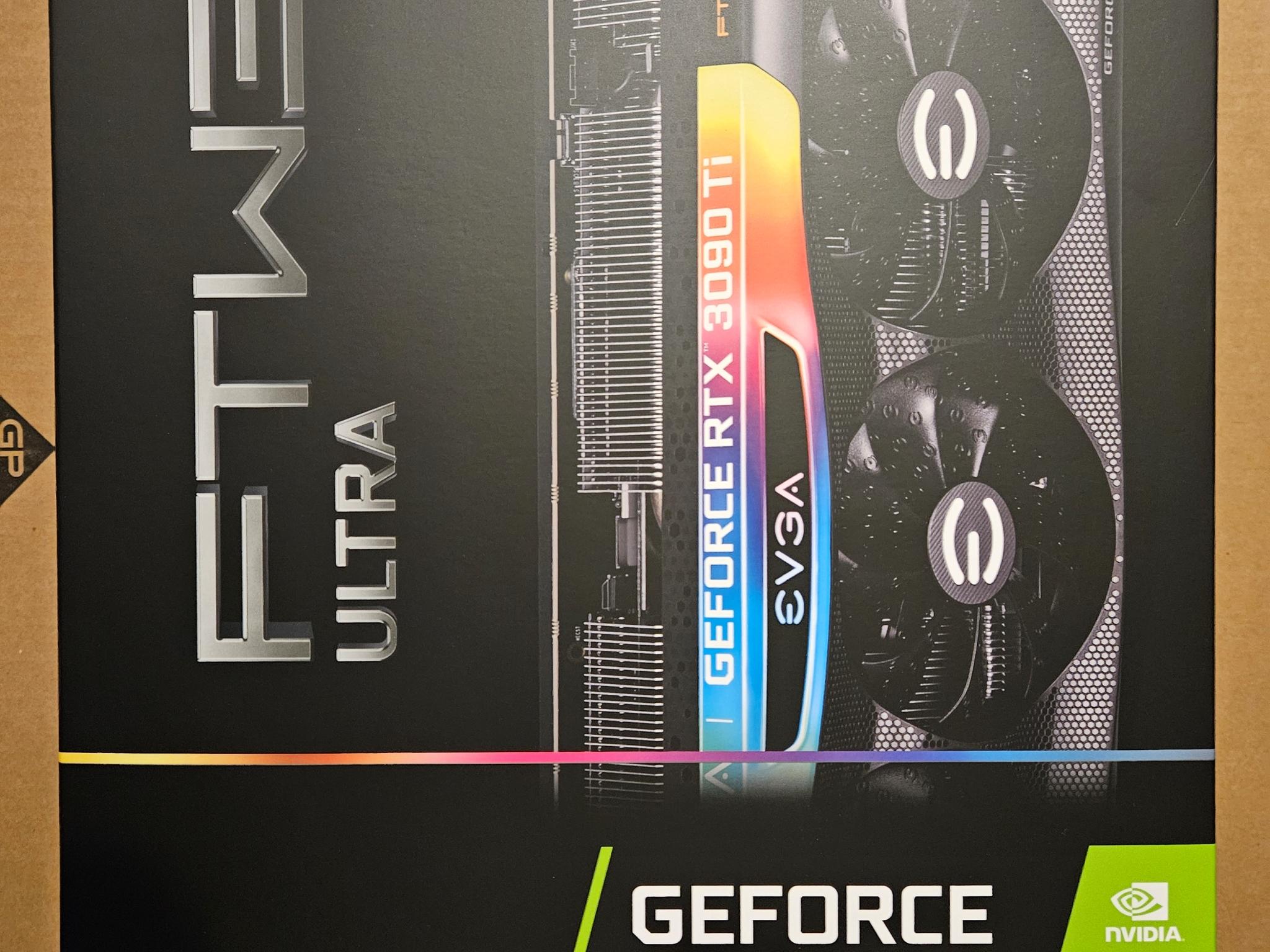 EVGA GeForce RTX 3090 Ti FTW3 ULTRA GAMING - USED - In good condtion