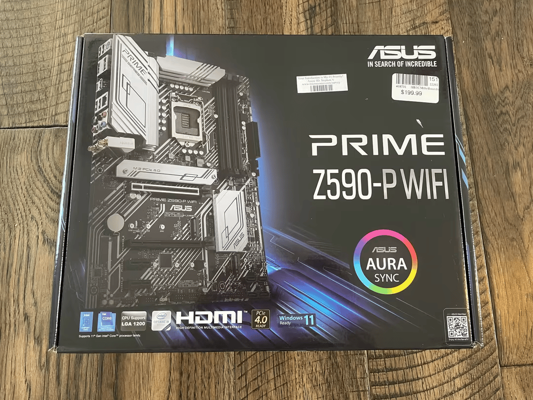 ASUS Prime Z590-P WiFi Motherboard