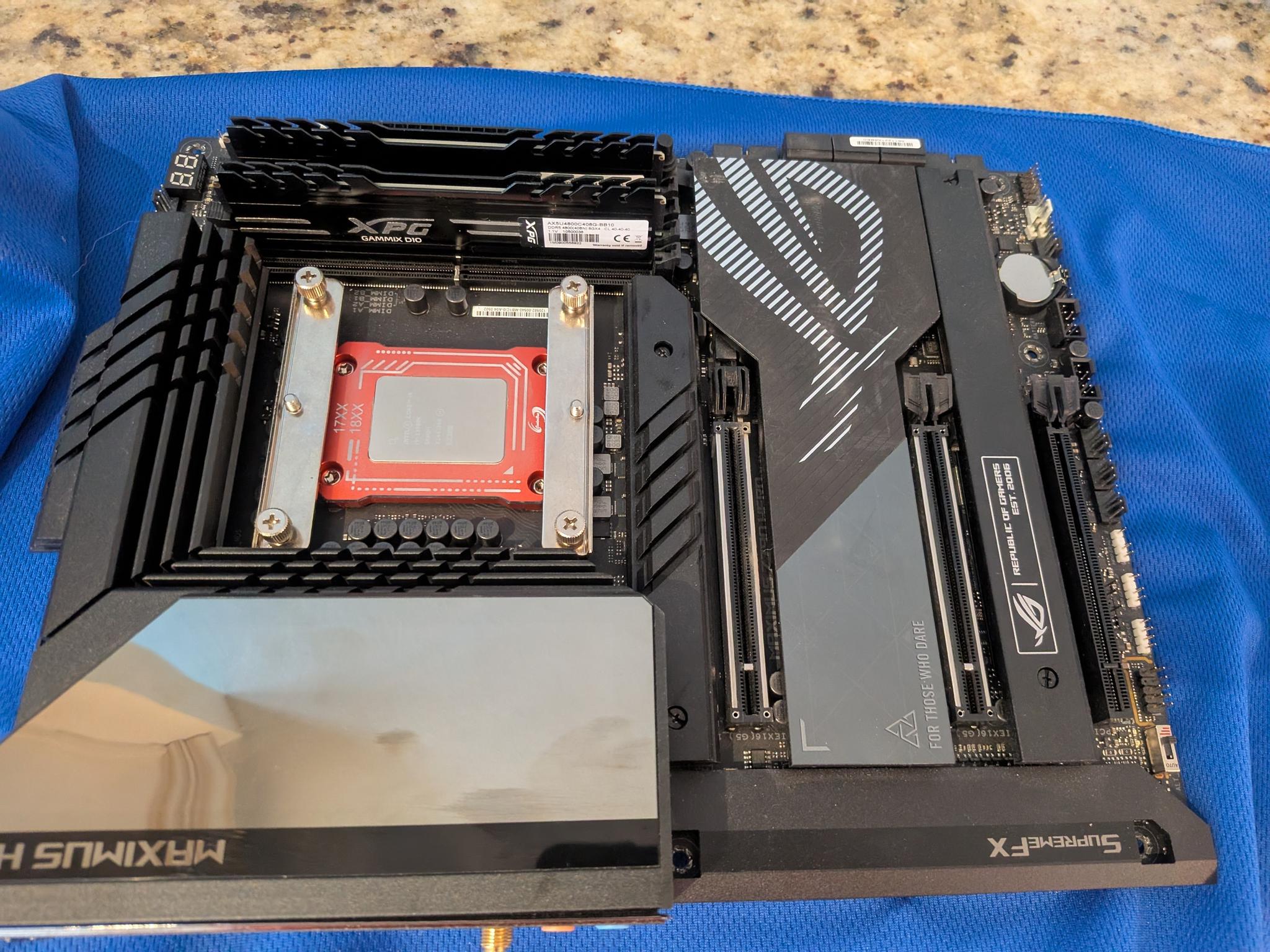 Asus Z790 w/ i9 13900k