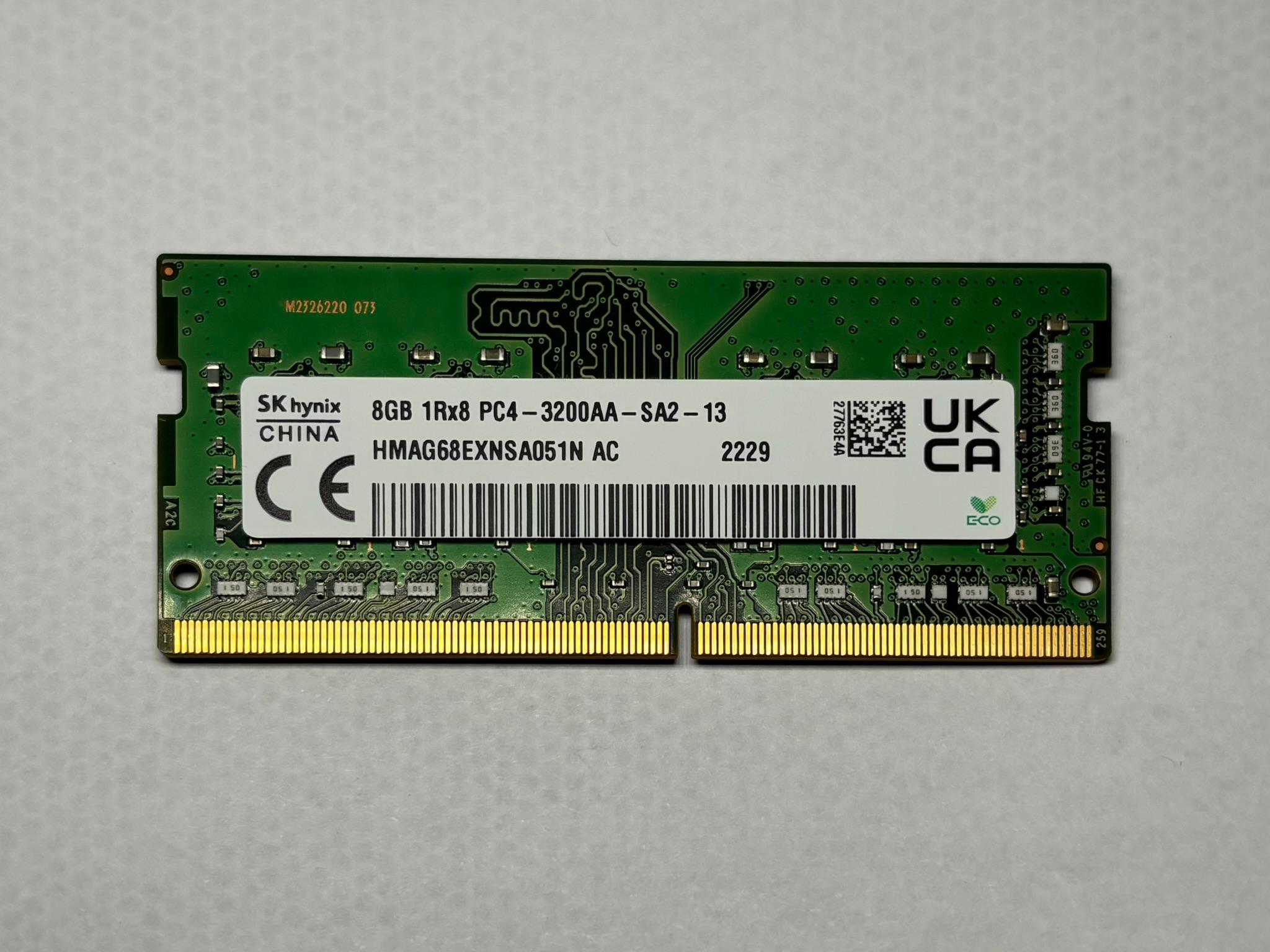 8GB DDR4 RAM (Laptop)