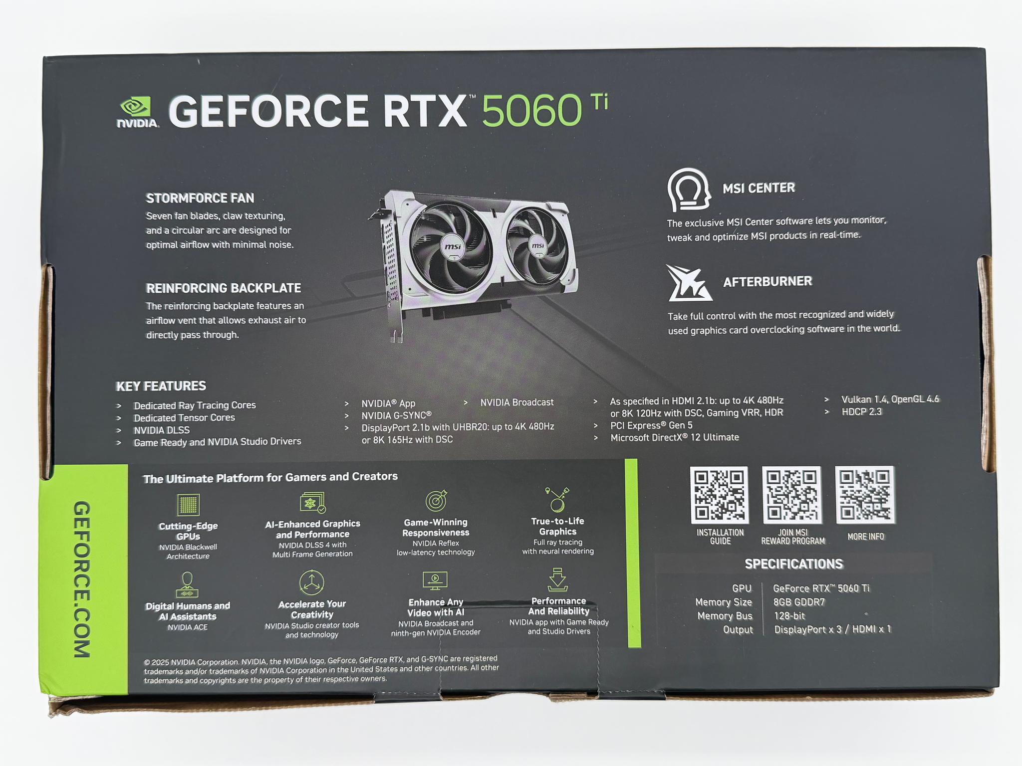 NVIDIA GeForce RTX 5060 Ti 8GB - Image 2