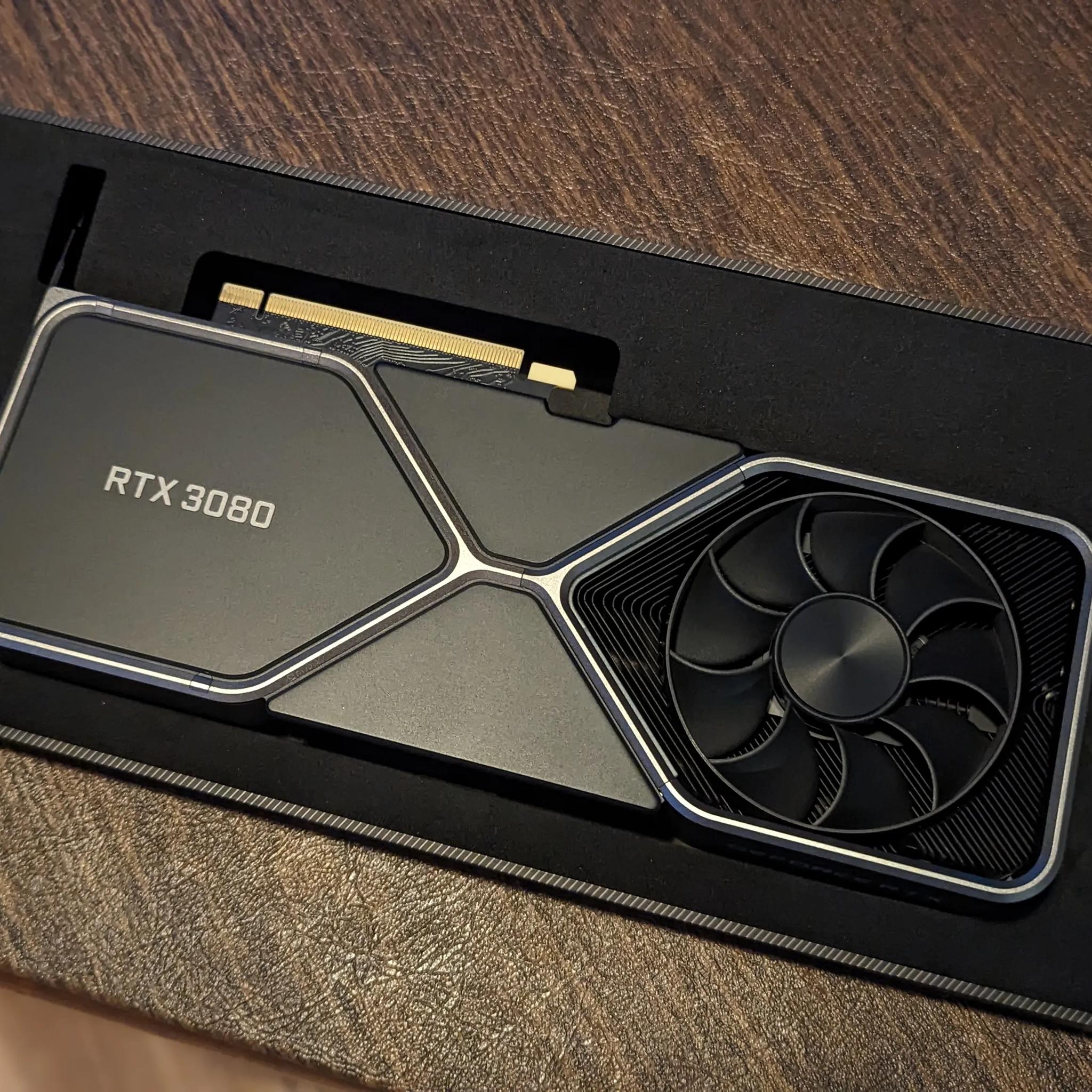NVIDIA GeForce RTX 3080 Founders Edition 10GB GDDR6X Graphics/Video Card
