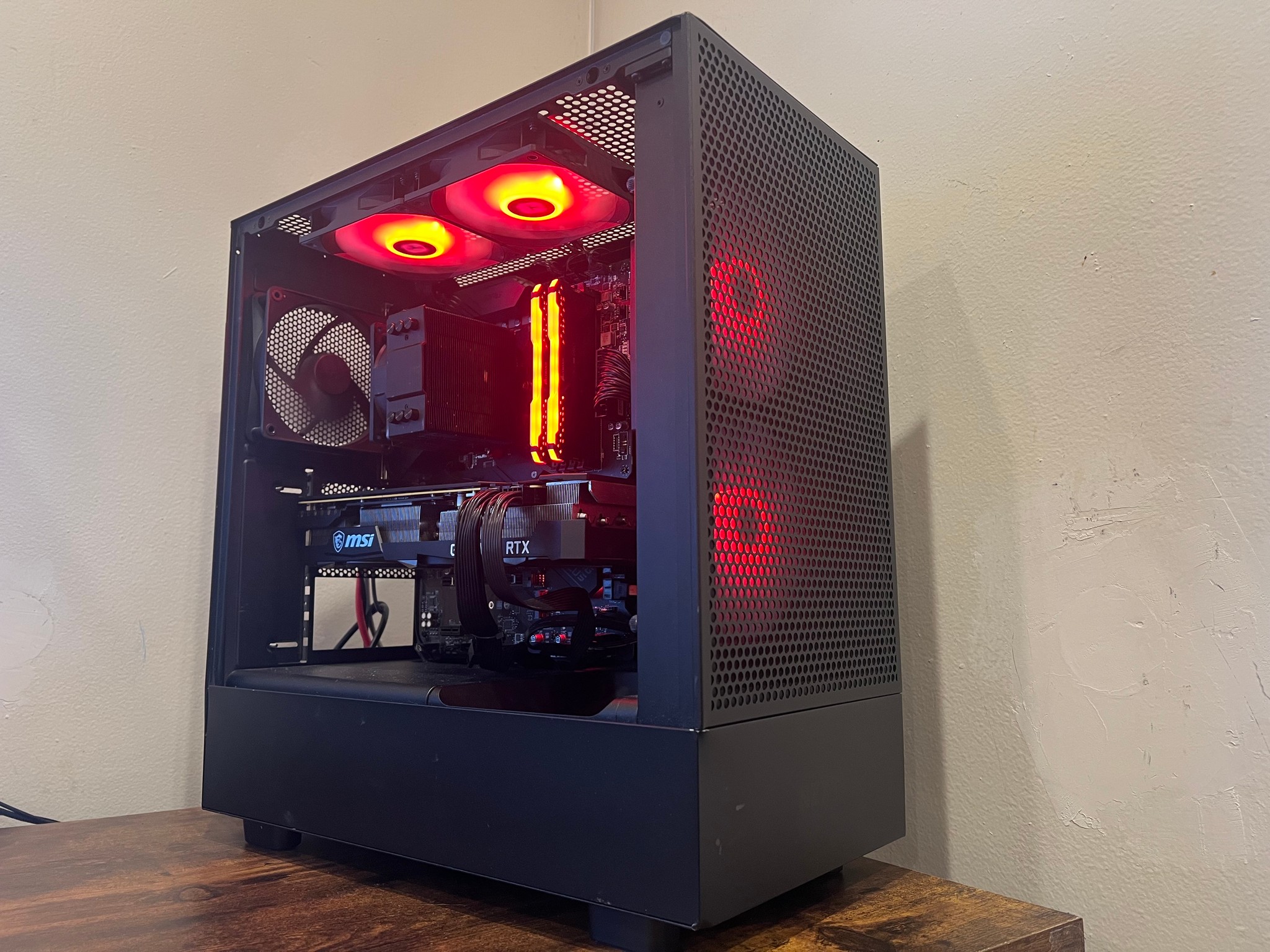 ⚫🗲| RTX 3080 | Ryzen 5 5600x | 32gb Ram | 1.5tb storage | Wifi | RGB | 1440p and 4K Gaming PC