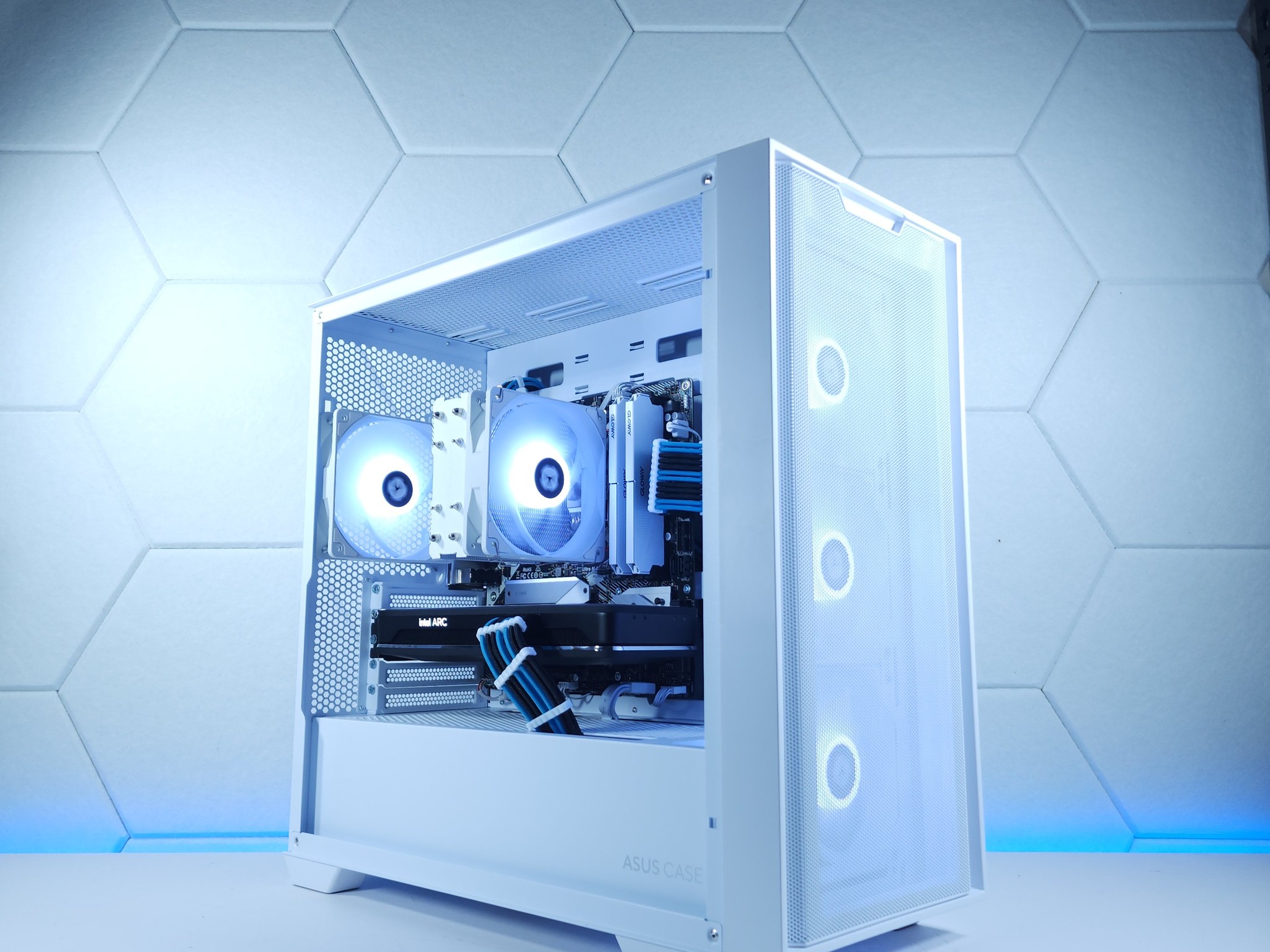 🤍🤍1080p Gaming | ARC A750 | Ryzen 5 5500 | 32GB 3200MHz | 1TB NVMe SSD