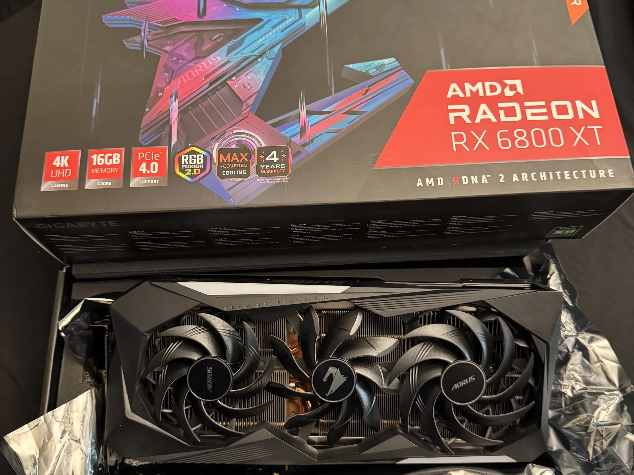 Gigabyte Aorus Master RX 6800XT 16GB