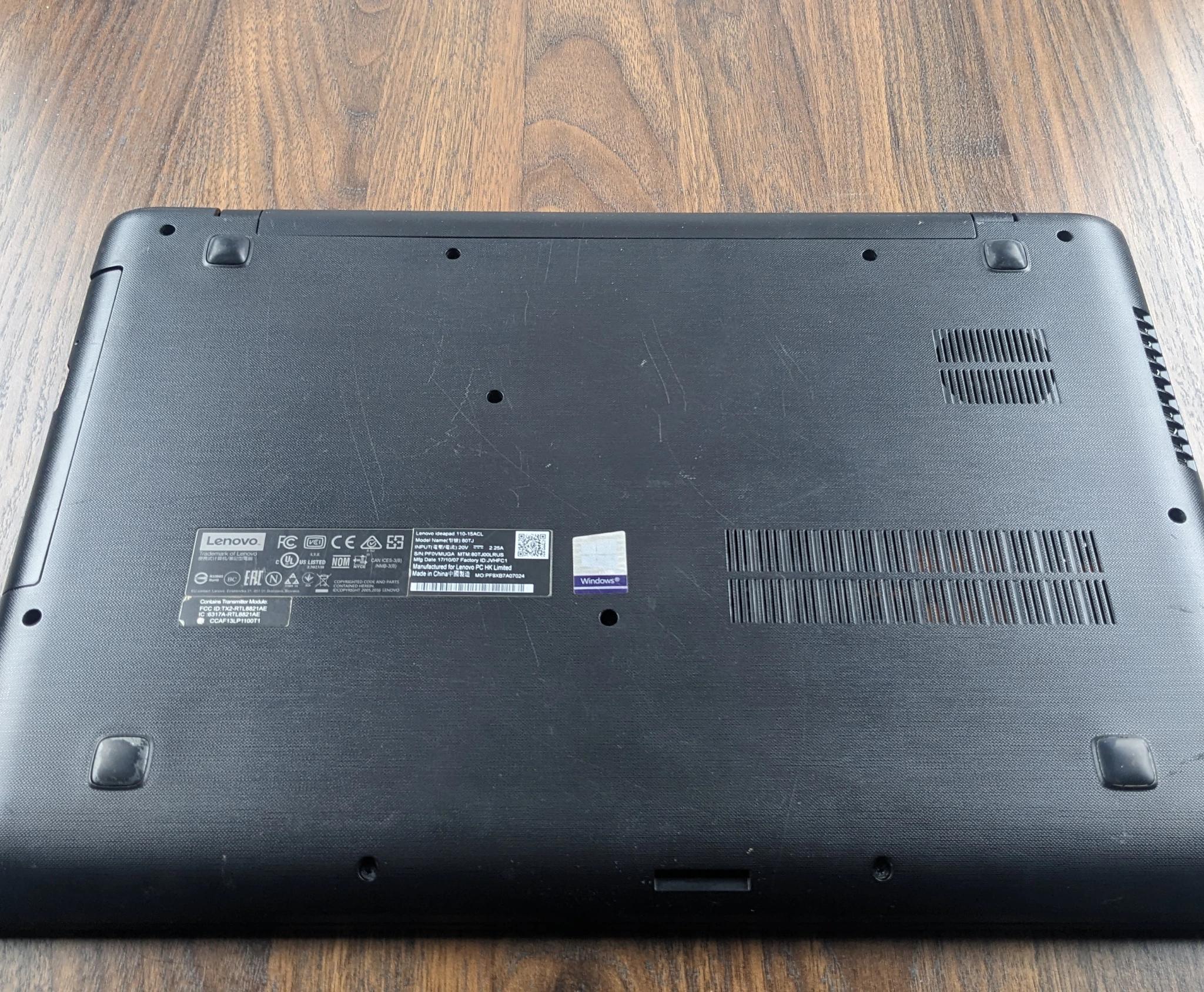 Looking for a home 15.6" Lenovo ideapad, AMD A6-7310, 120GB SSD 8GB DDR3 1600mhz