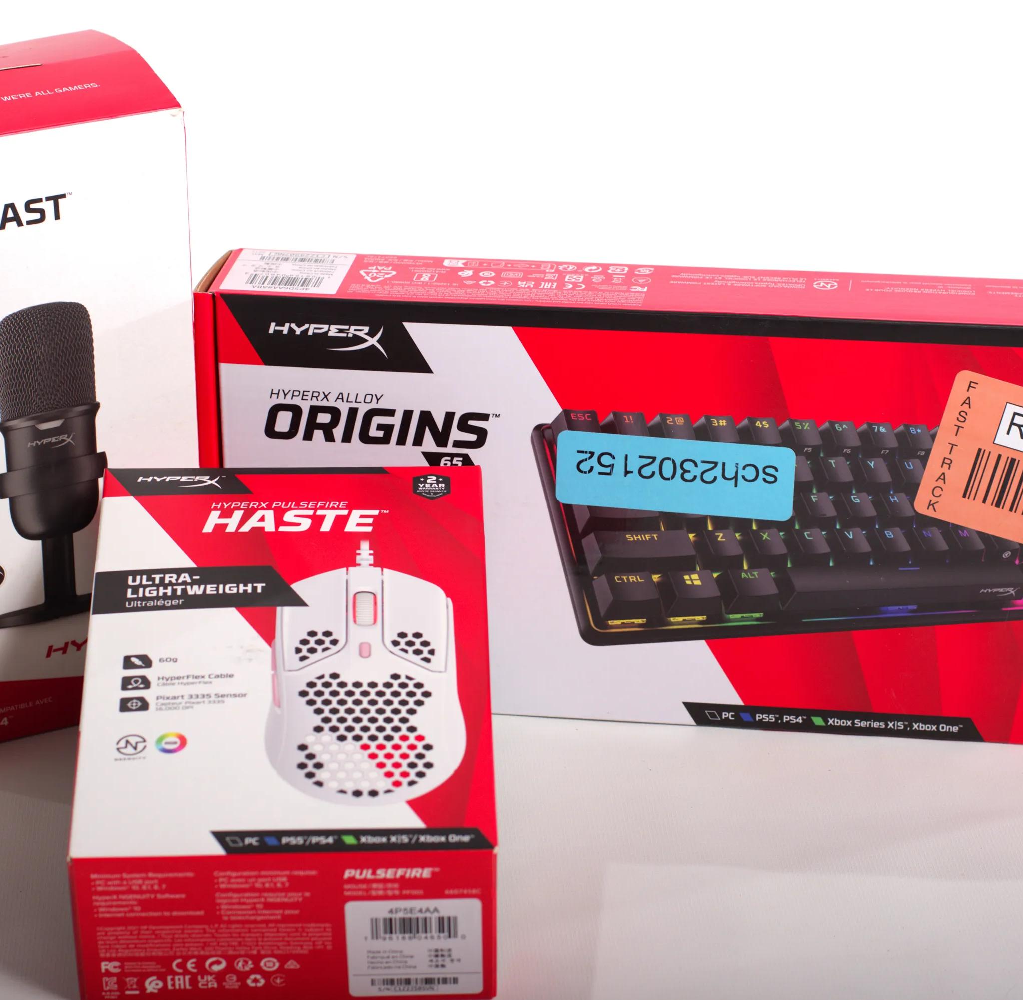 HyperX SOLOCAST USB Condenser Microphone - Black - New