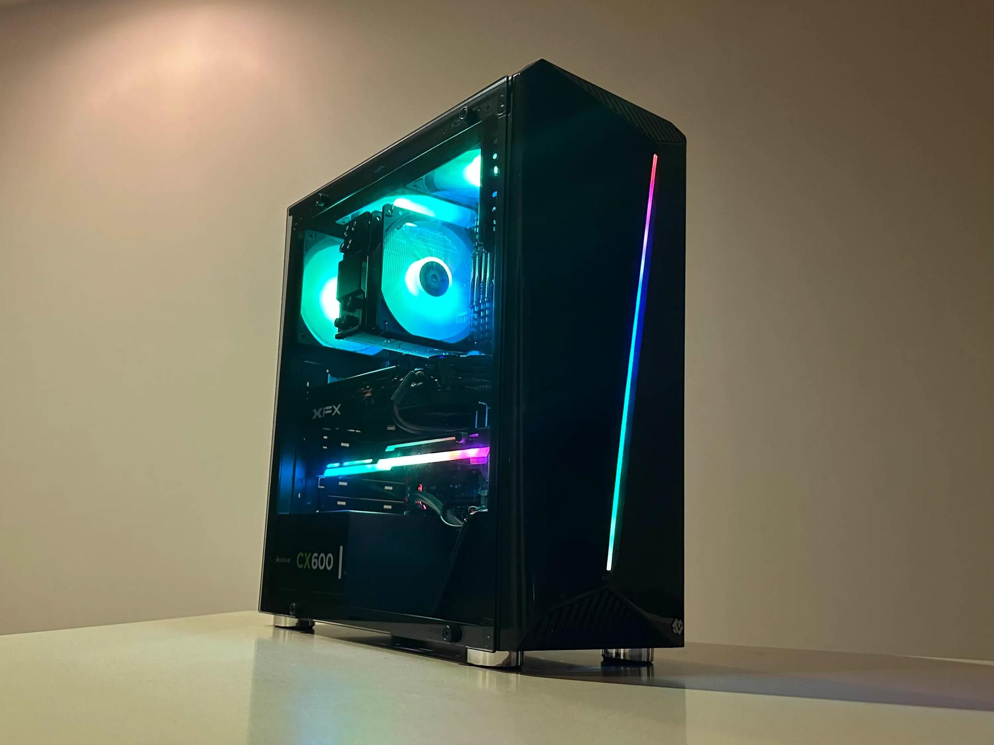Starter Gaming PC – Intel Core i7-4770K | XFX AMD Radeon RX 580 | 32GB RAM | 1TB SSD | Win10