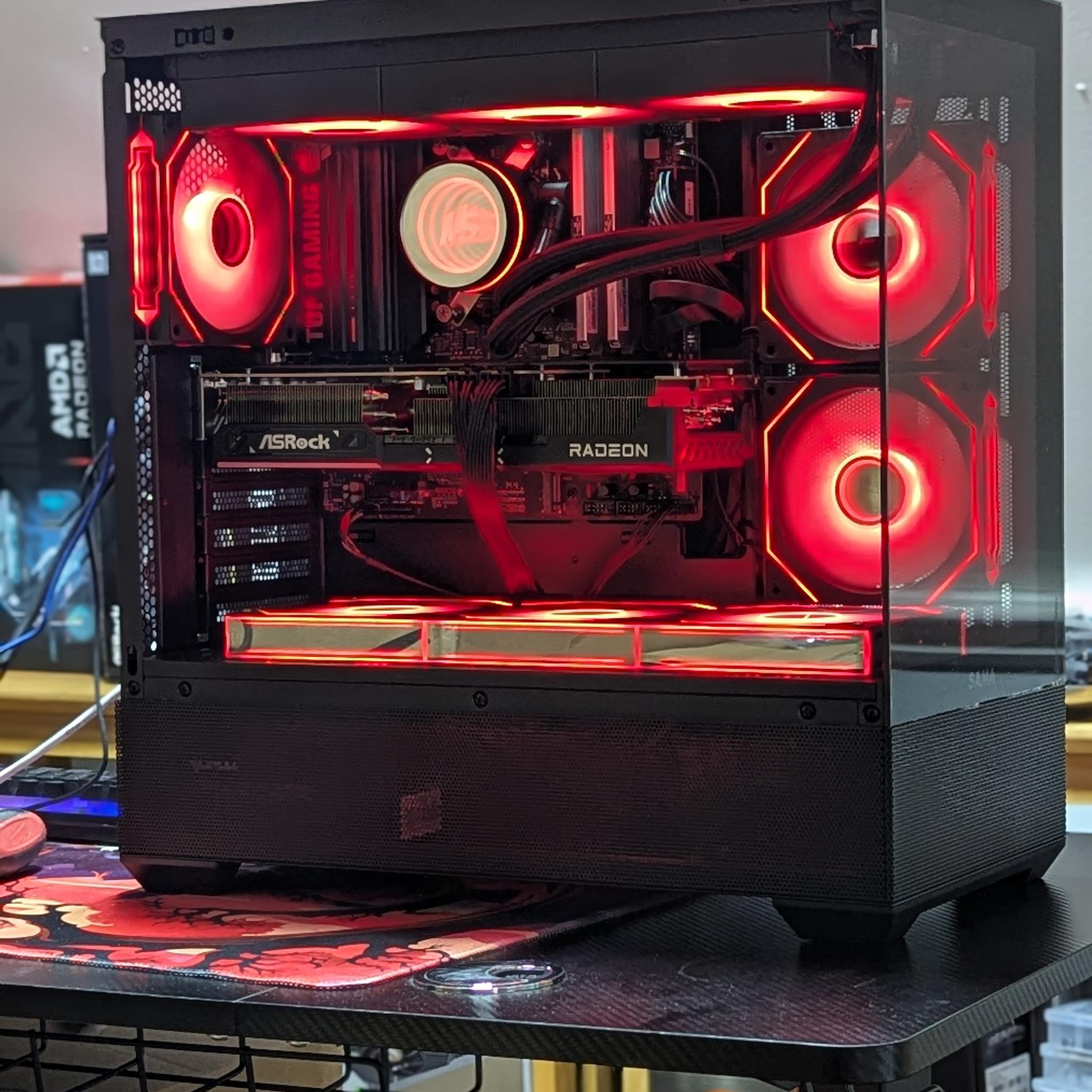 AMD Ryzen 7 9800X3D|AMD Radeon RX 9070 XT|32 GB DDR5 6000|2.5 TB NVME SSD M.2|Windows 11 PRO Active