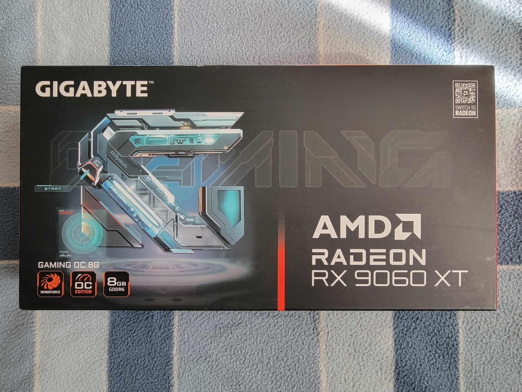 Gigabyte Radeon™ RX 9060 XT GAMING OC 8G New - Open Box